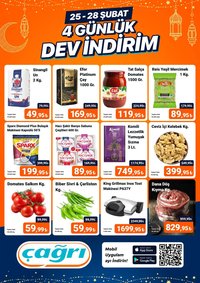 Çağrı Market 4 Günlük Dev İndirim