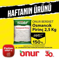 Onur Market - Haftanın Ürünü