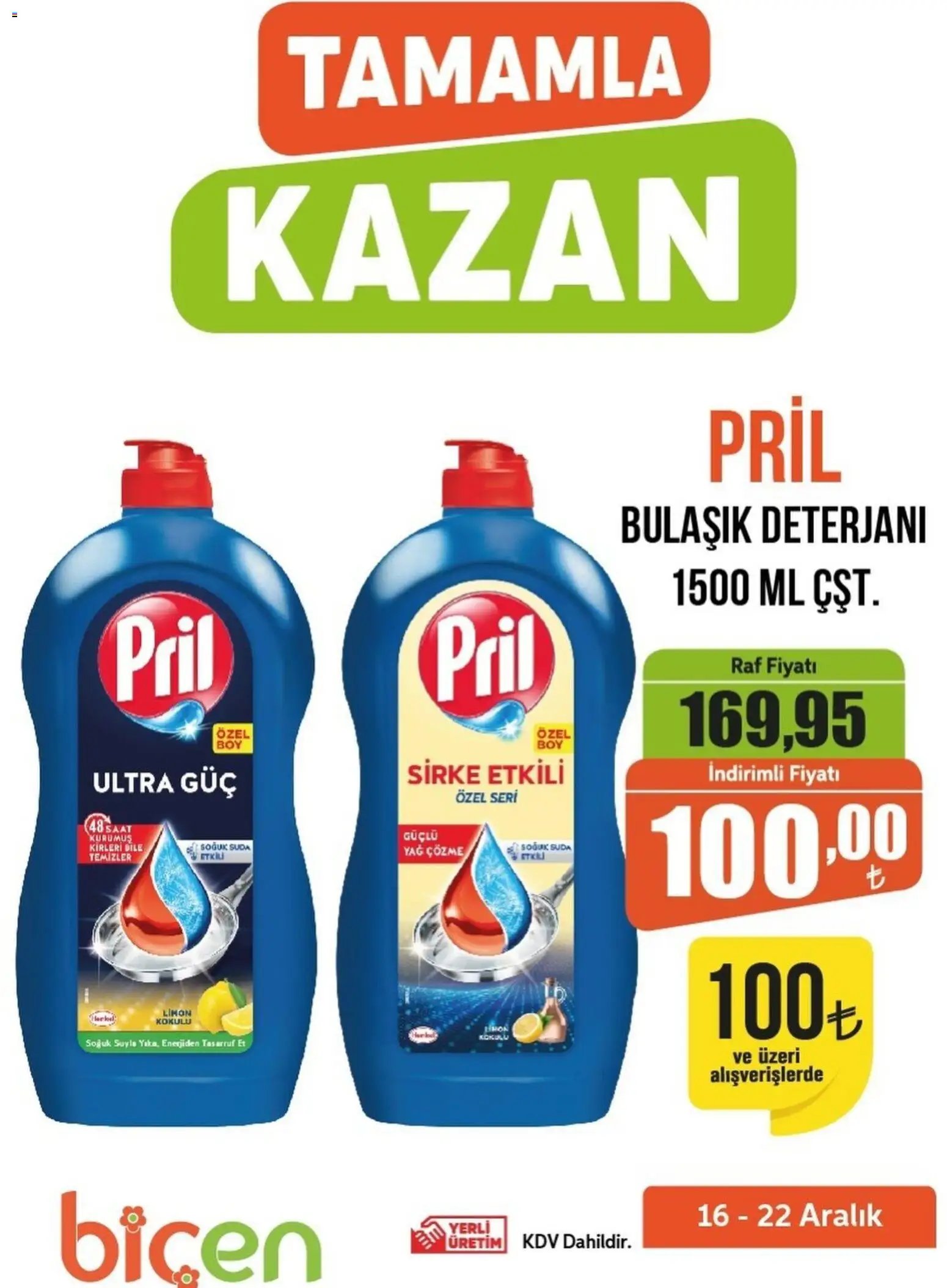 Biçen Market - Tamamla Kazan