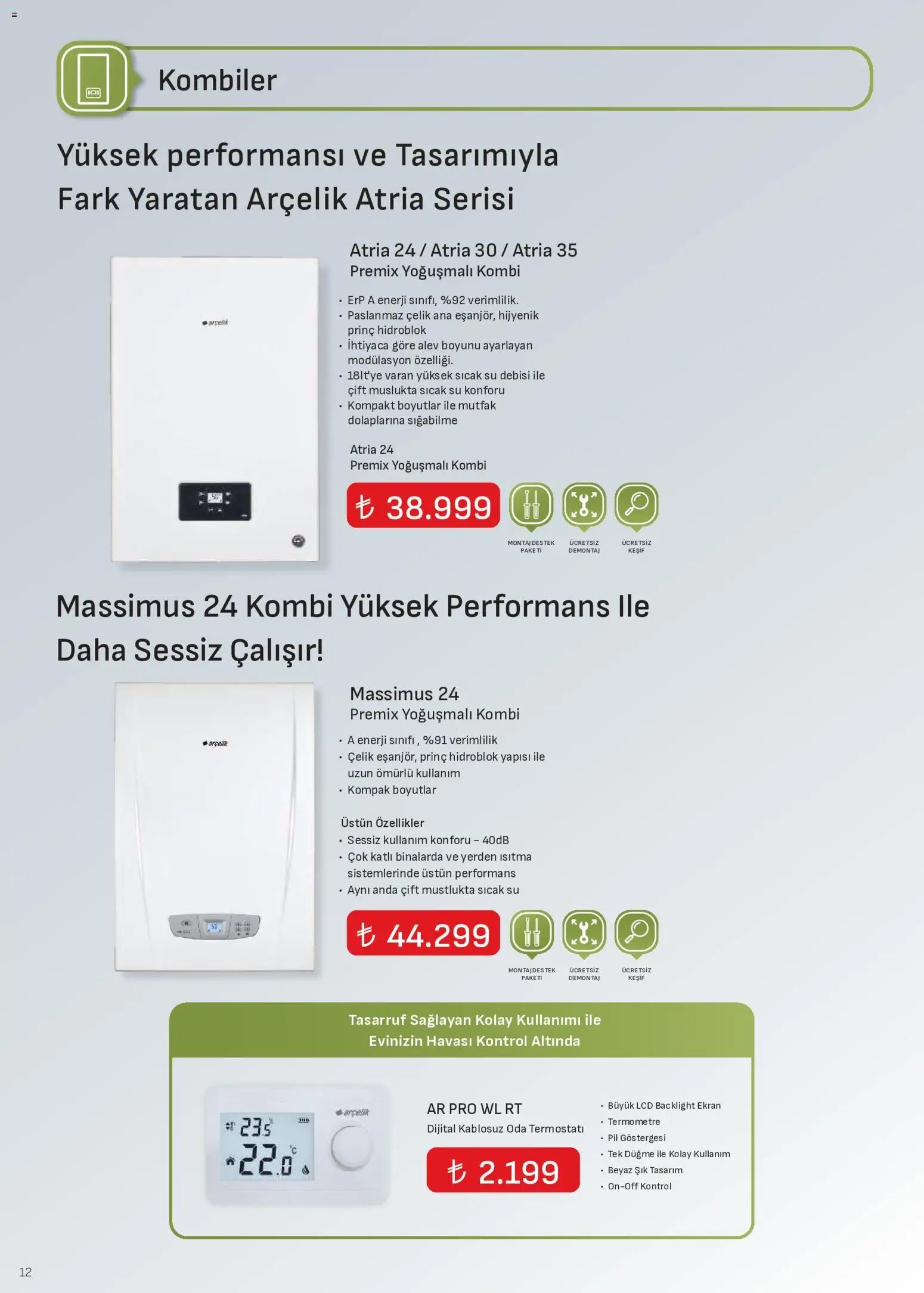 Arçelik - İklimlendirme Kataloğu