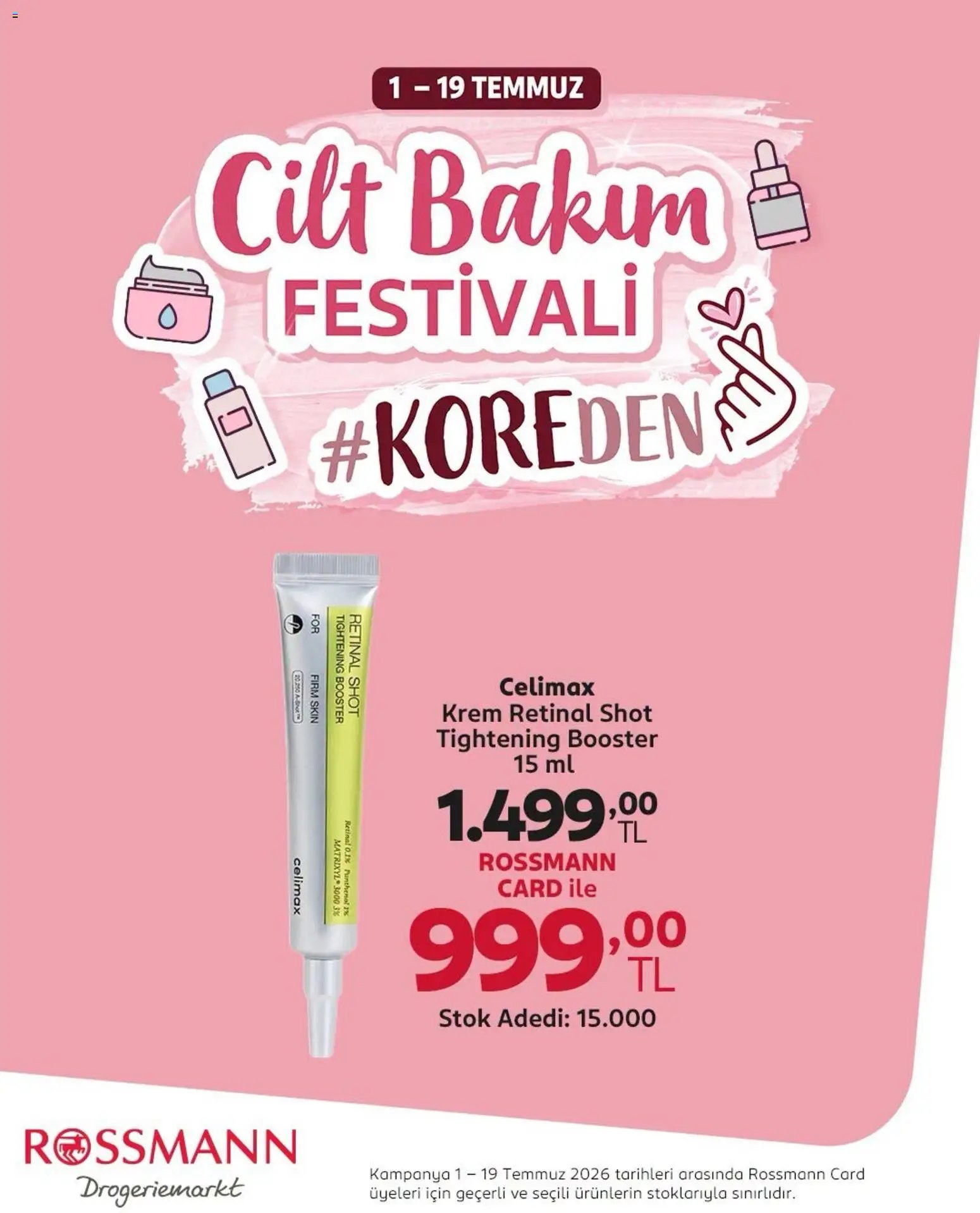 Rossmann - Cilt Bakım Festivali