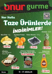 Onur Market Katalog Gurme - Bursa