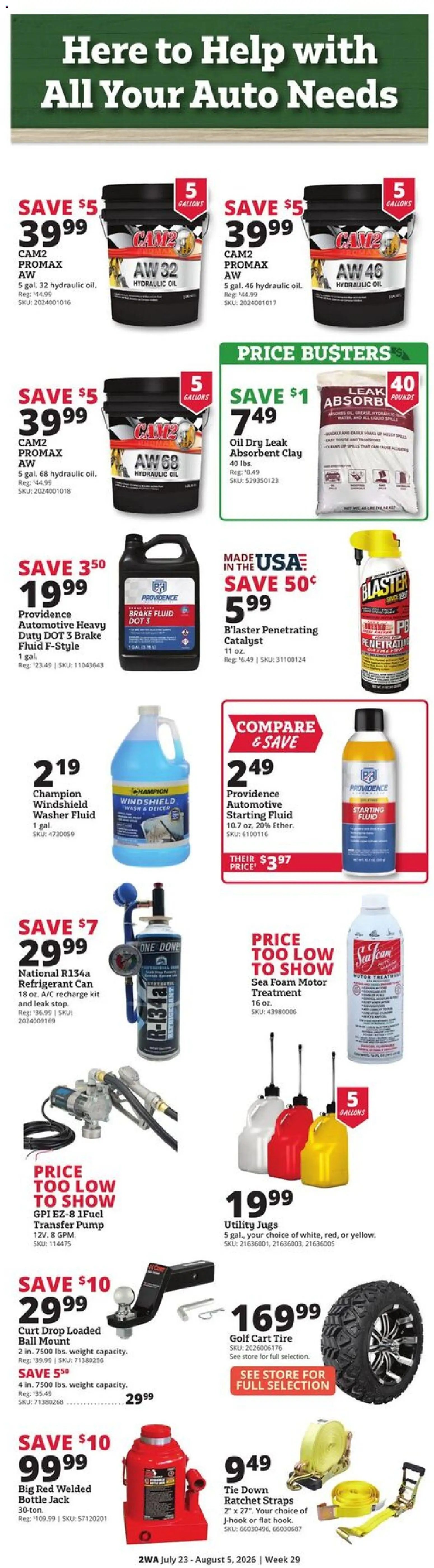 Rural King Weekly Ad