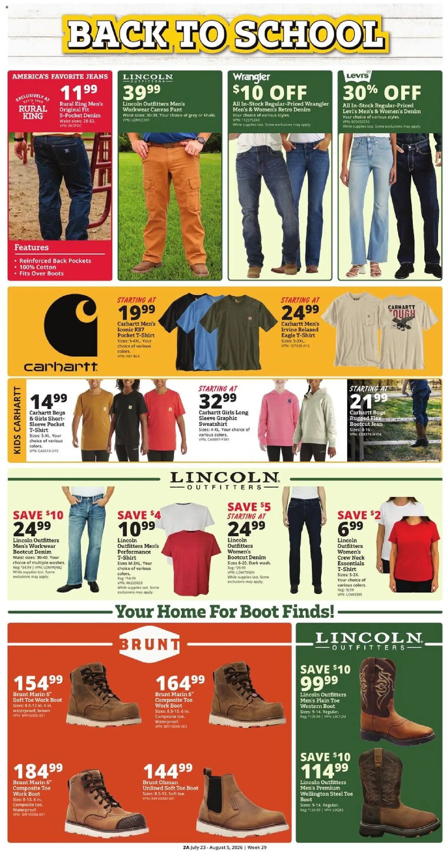 Rural King Weekly Ad