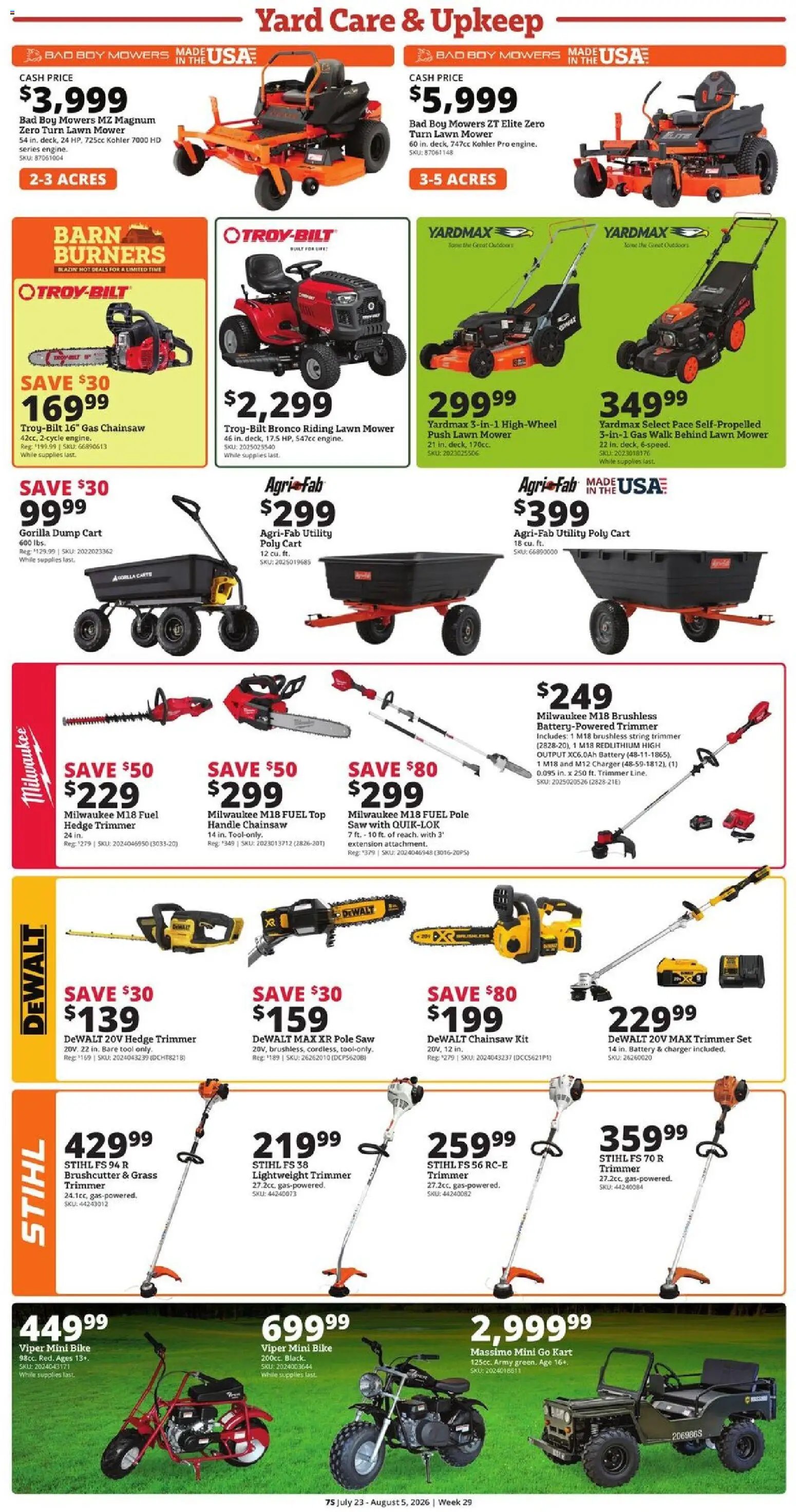 Rural King Weekly Ad