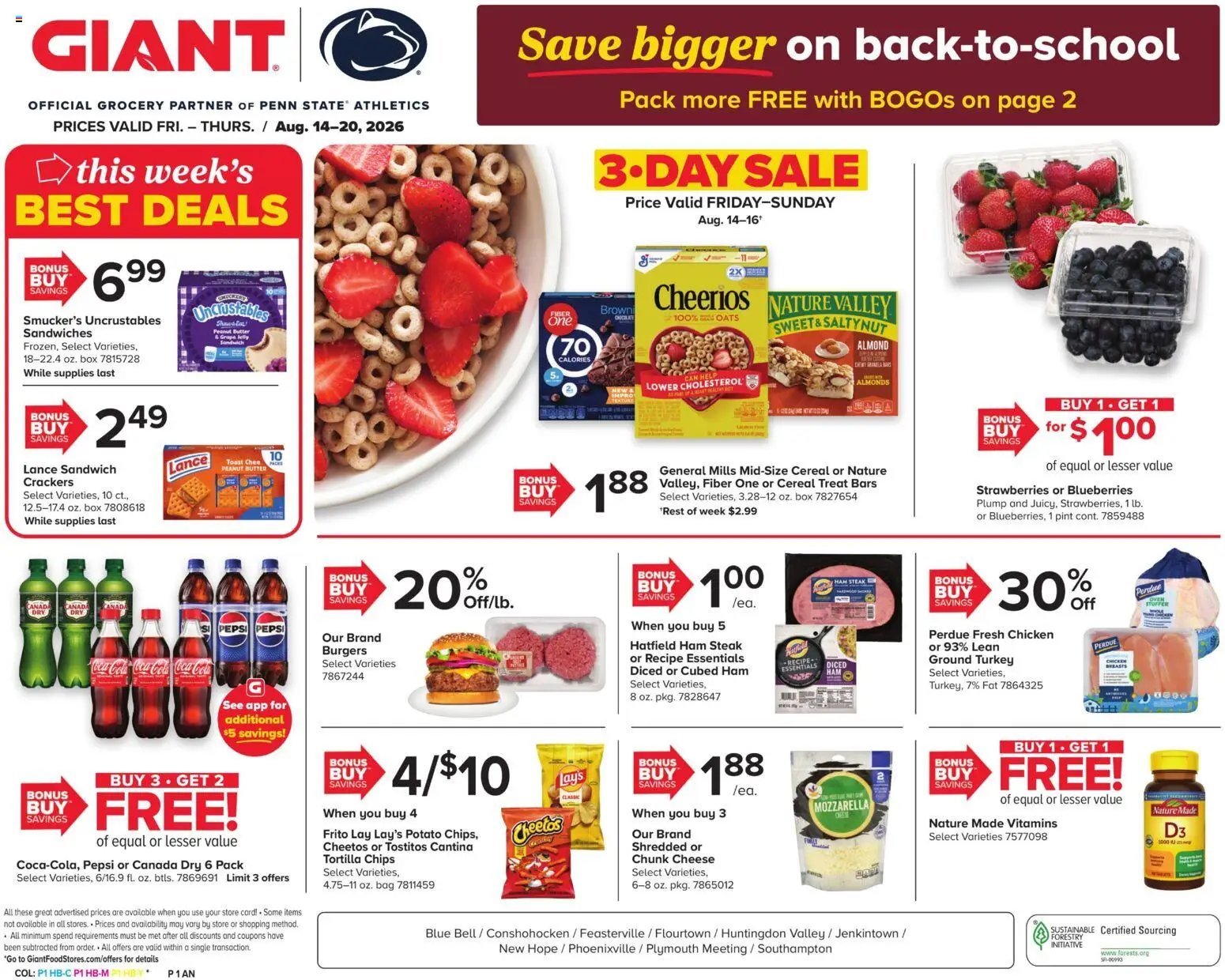 Giant Weekly Ad