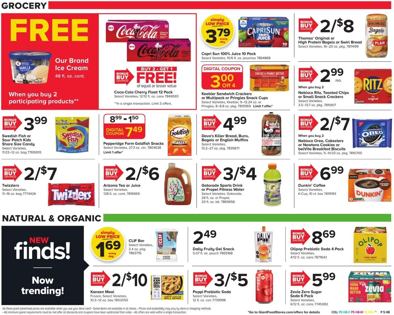 Giant Weekly Ad
