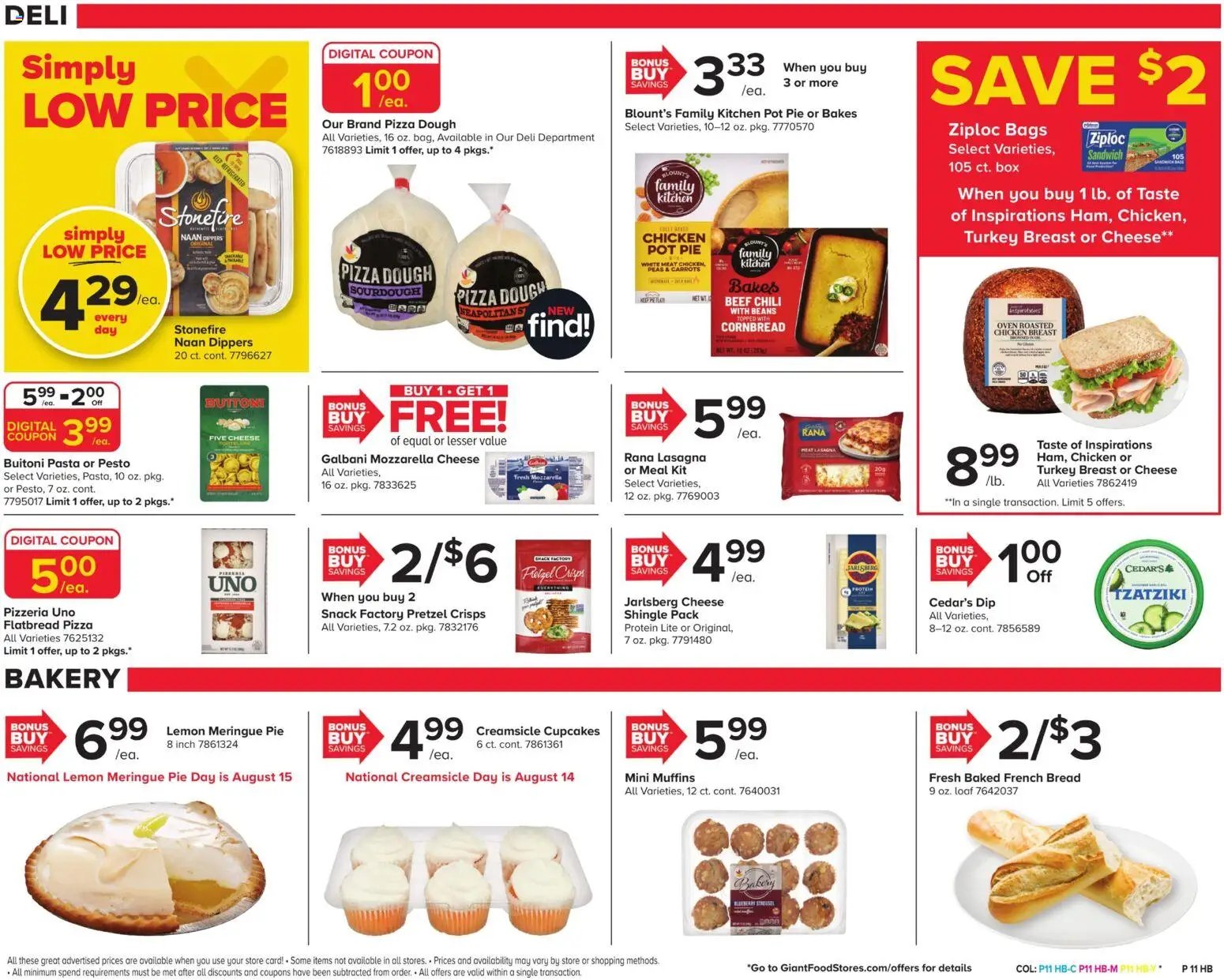 Giant Weekly Ad