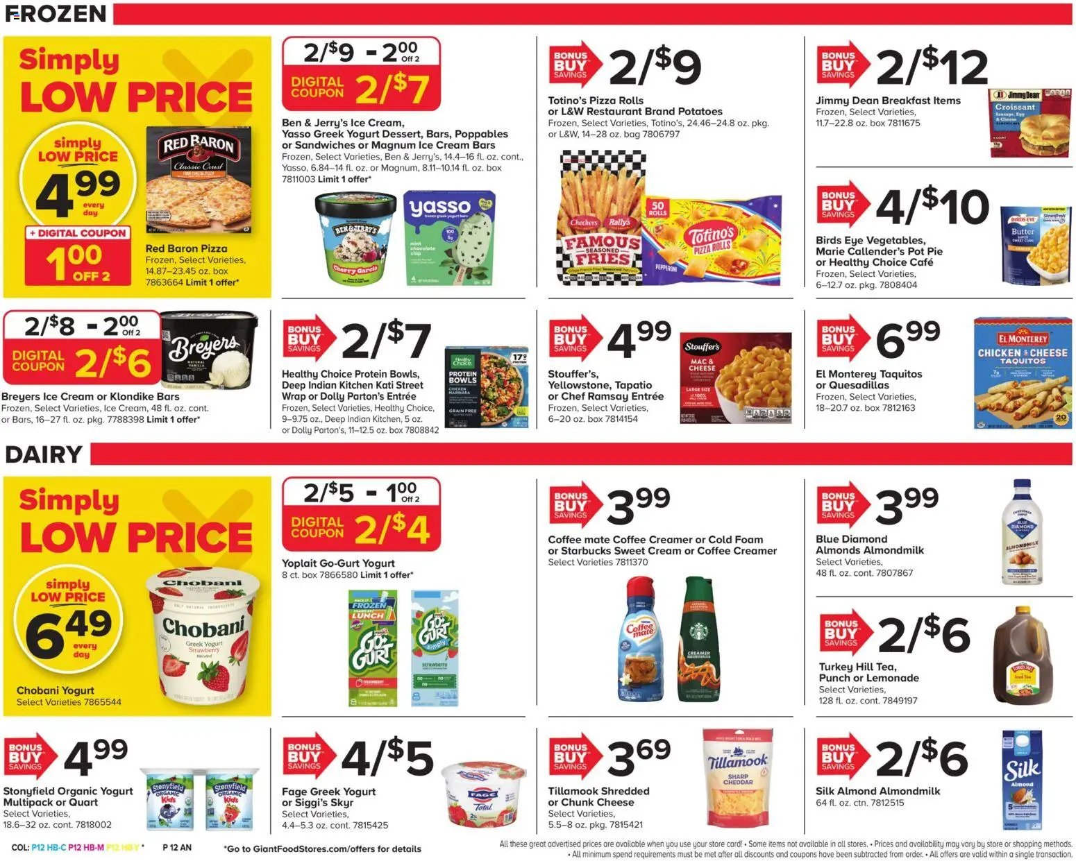 Giant Weekly Ad