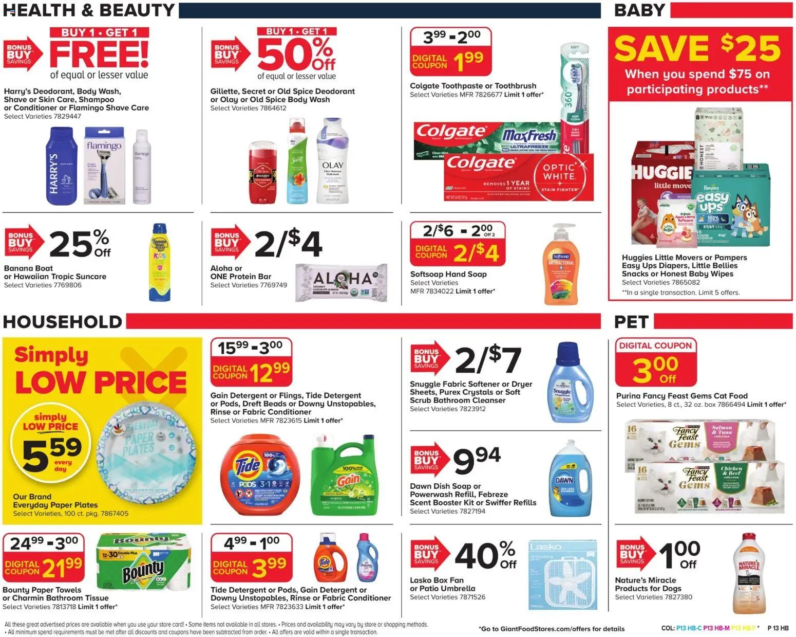Giant Weekly Ad