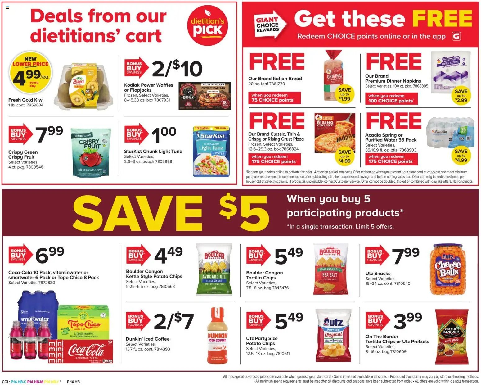 Giant Weekly Ad