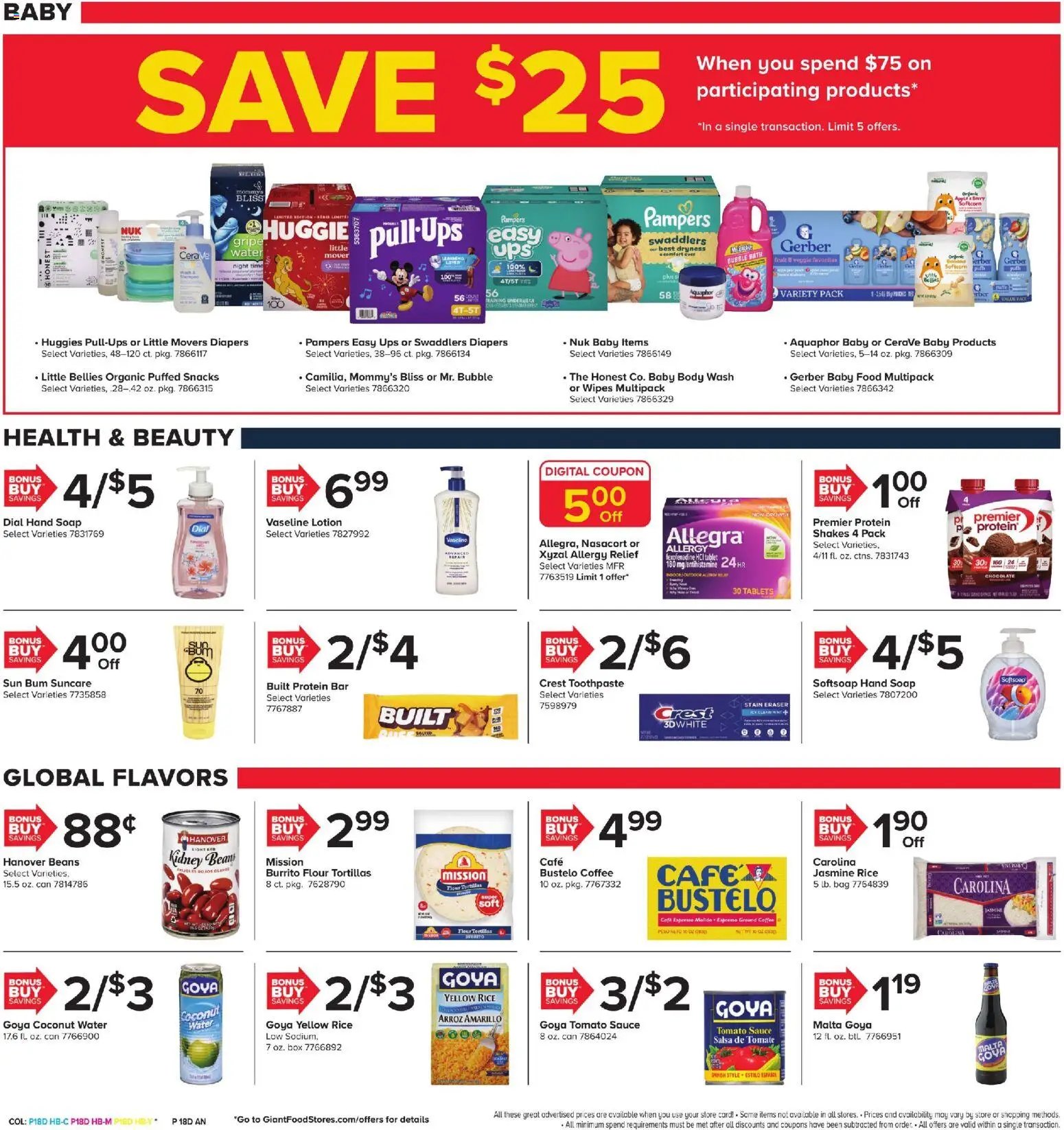 Giant Weekly Ad