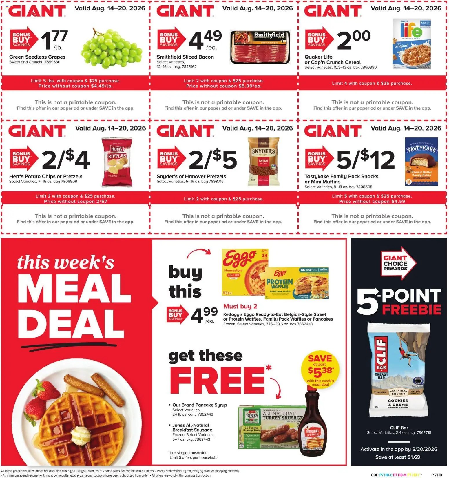 Giant Weekly Ad