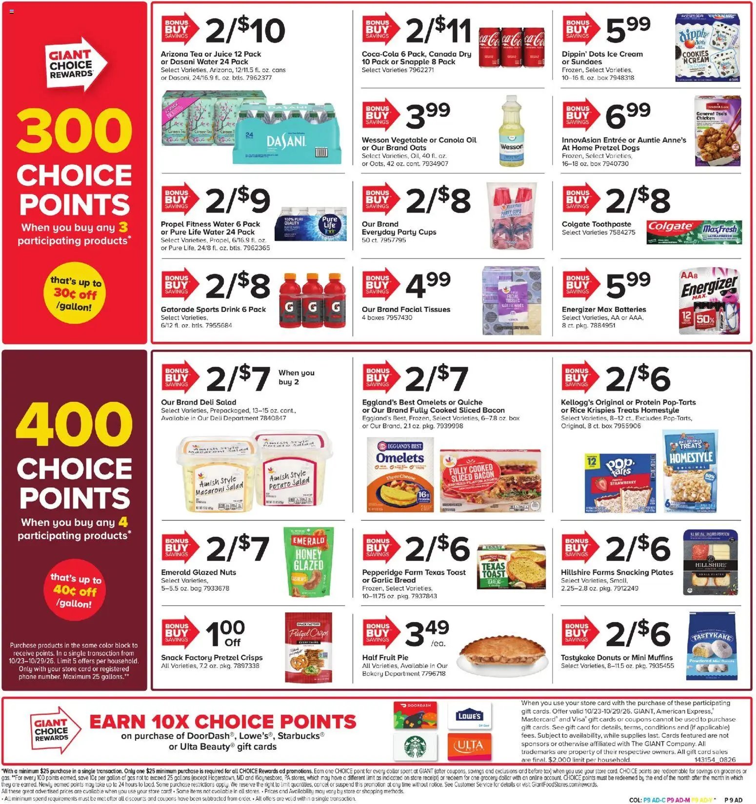 Giant Weekly Ad