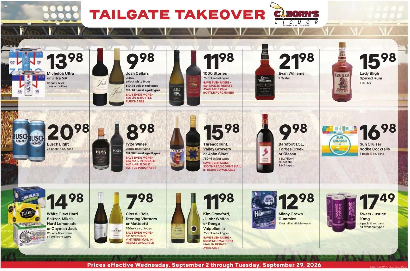 Coborn's Liquor Ad