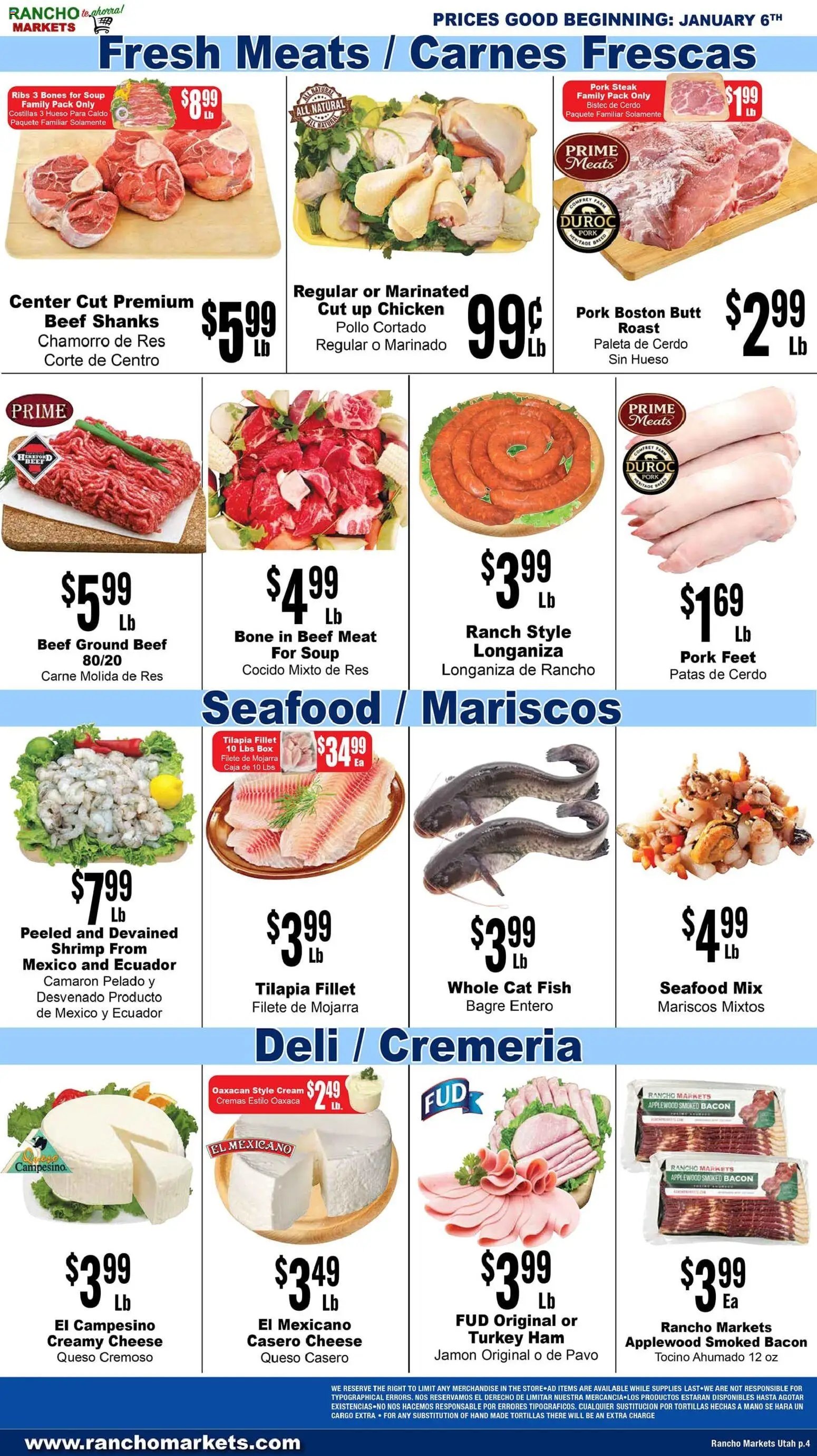 Rancho Markets Weekly Ad