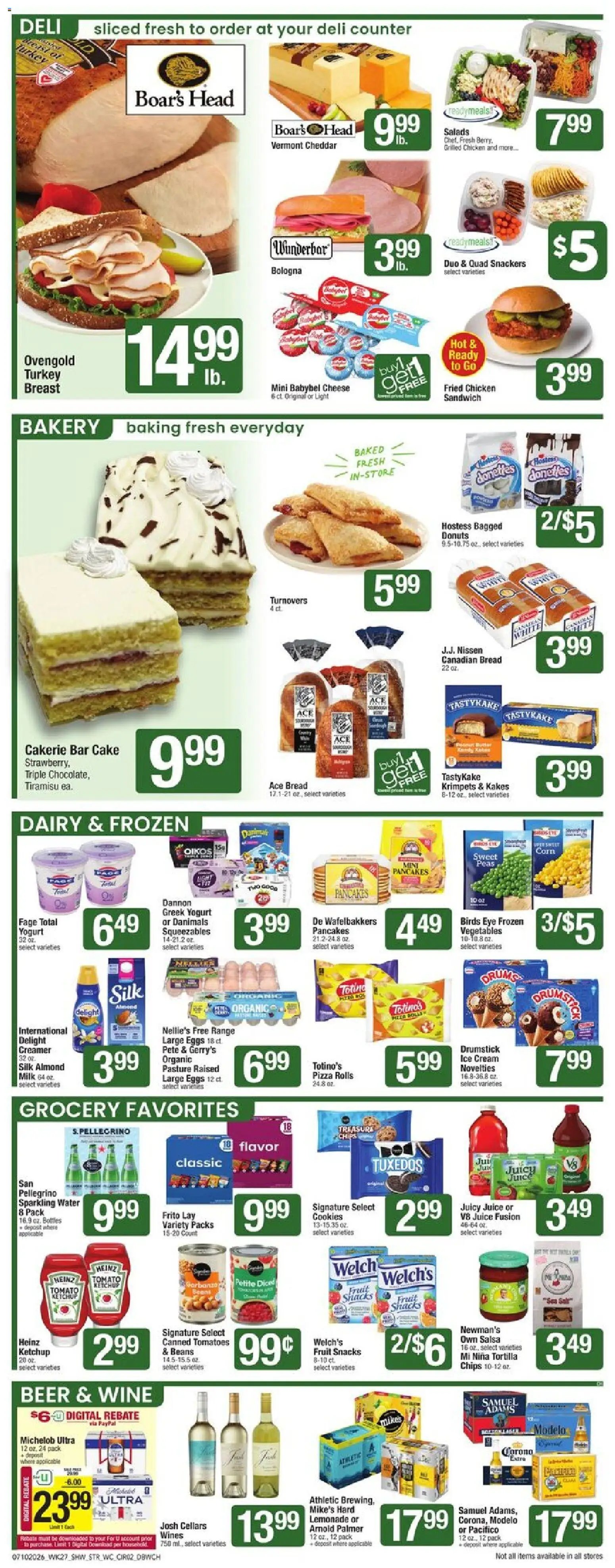 Star Market Weekly Ad - MA