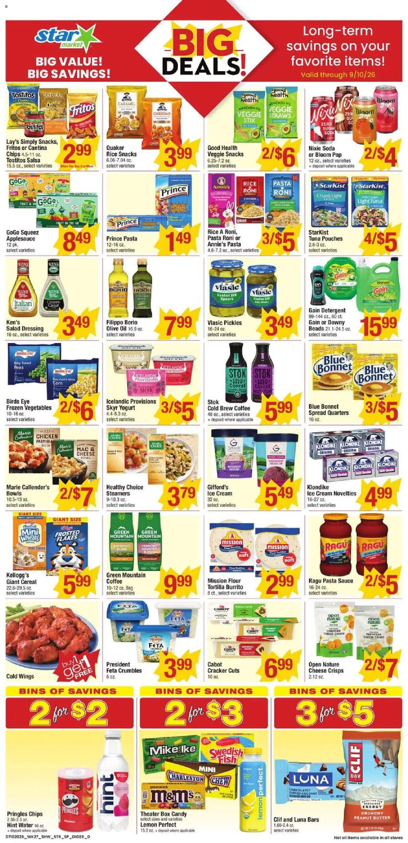 Star Market Weekly Ad - MA