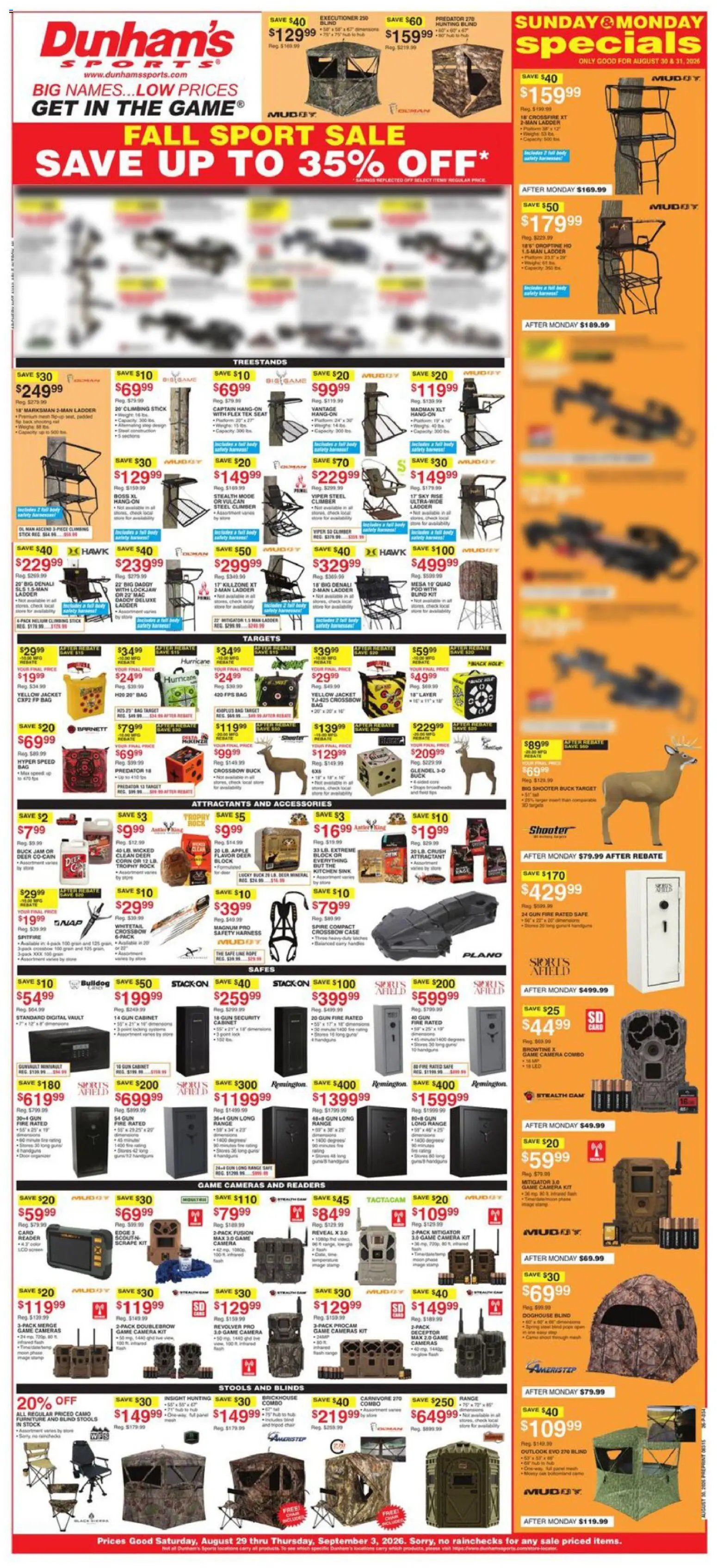 Dunham's Sports Weekly Ad