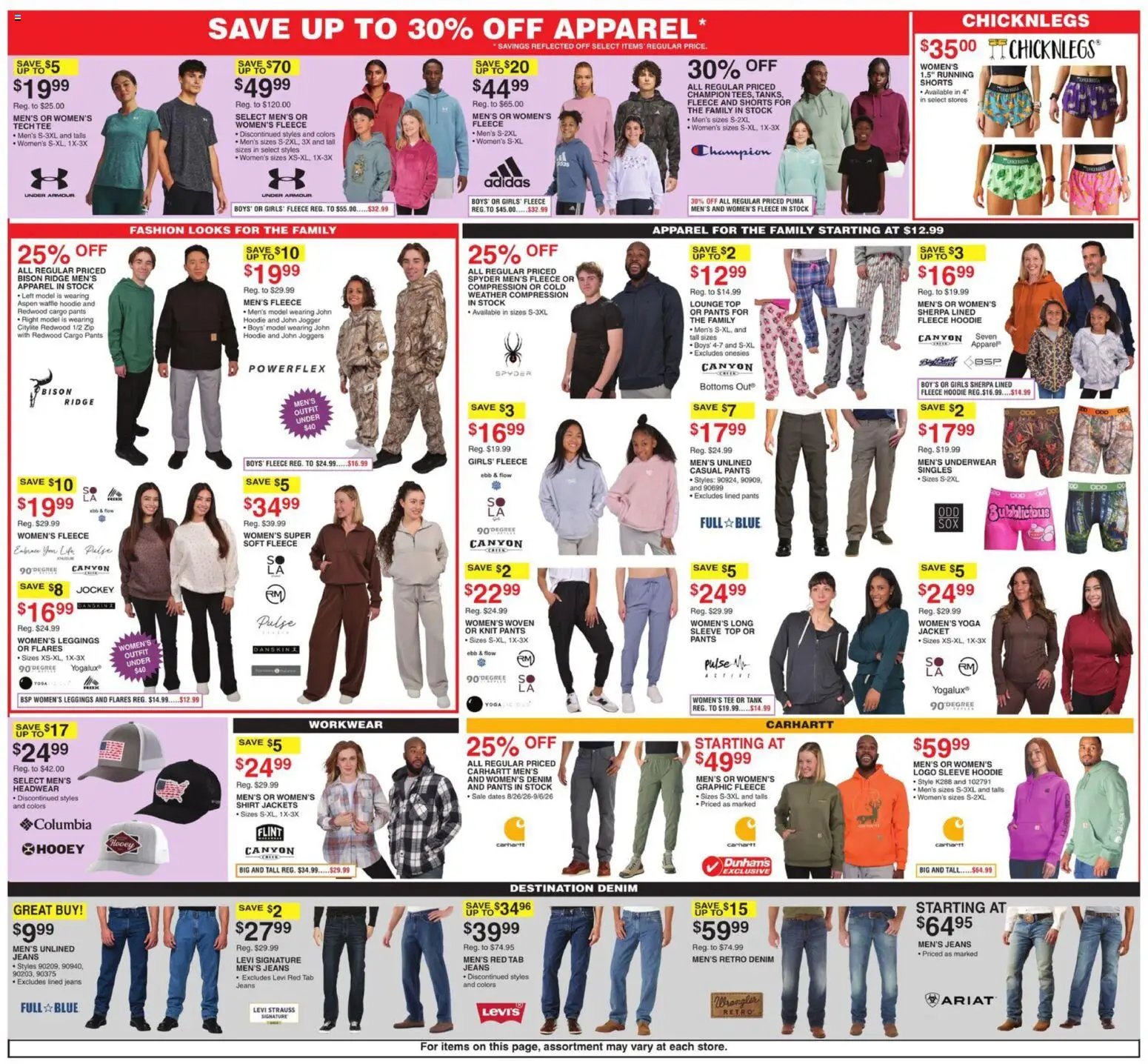 Dunham's Sports Weekly Ad