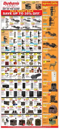 Dunham's Sports Weekly Ad