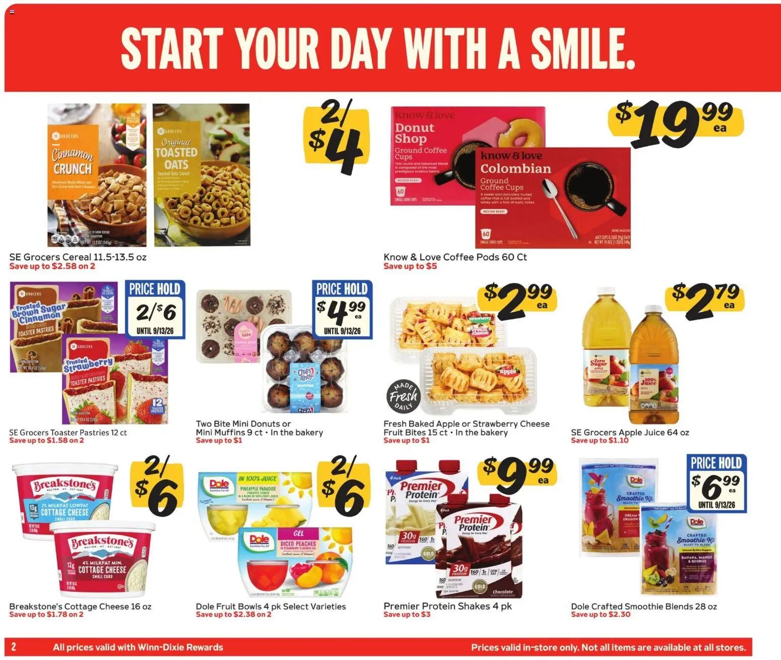 Winn Dixie In-Store Flyer
