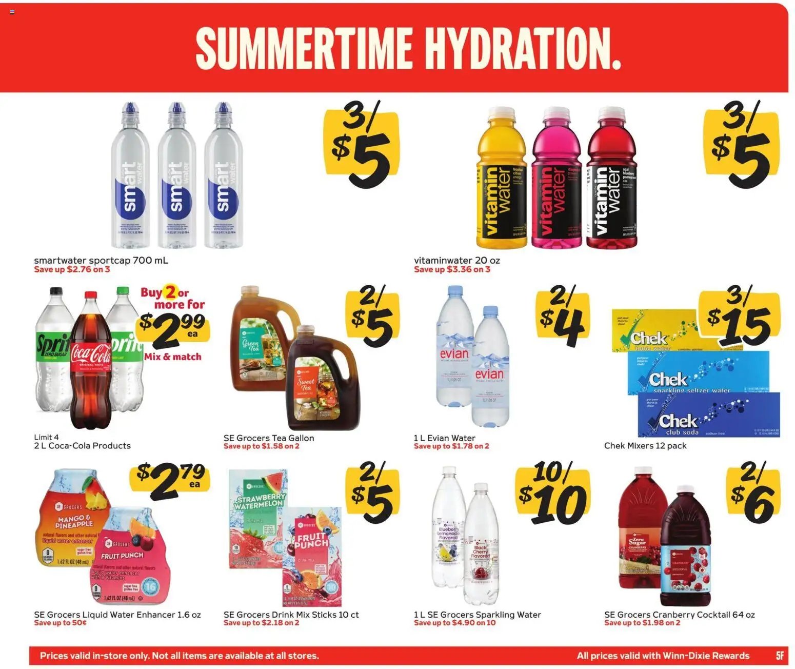 Winn Dixie In-Store Flyer