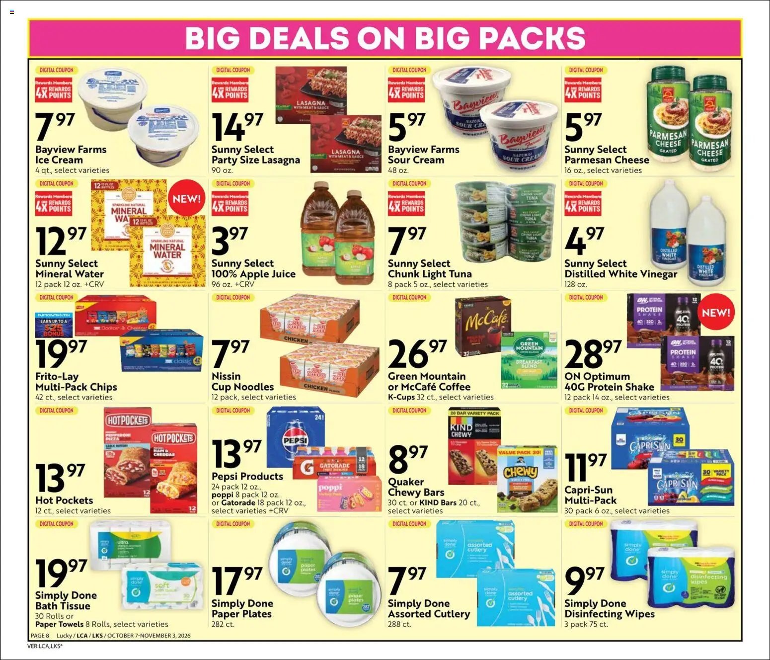 Lucky Supermarkets Big Book of Savings