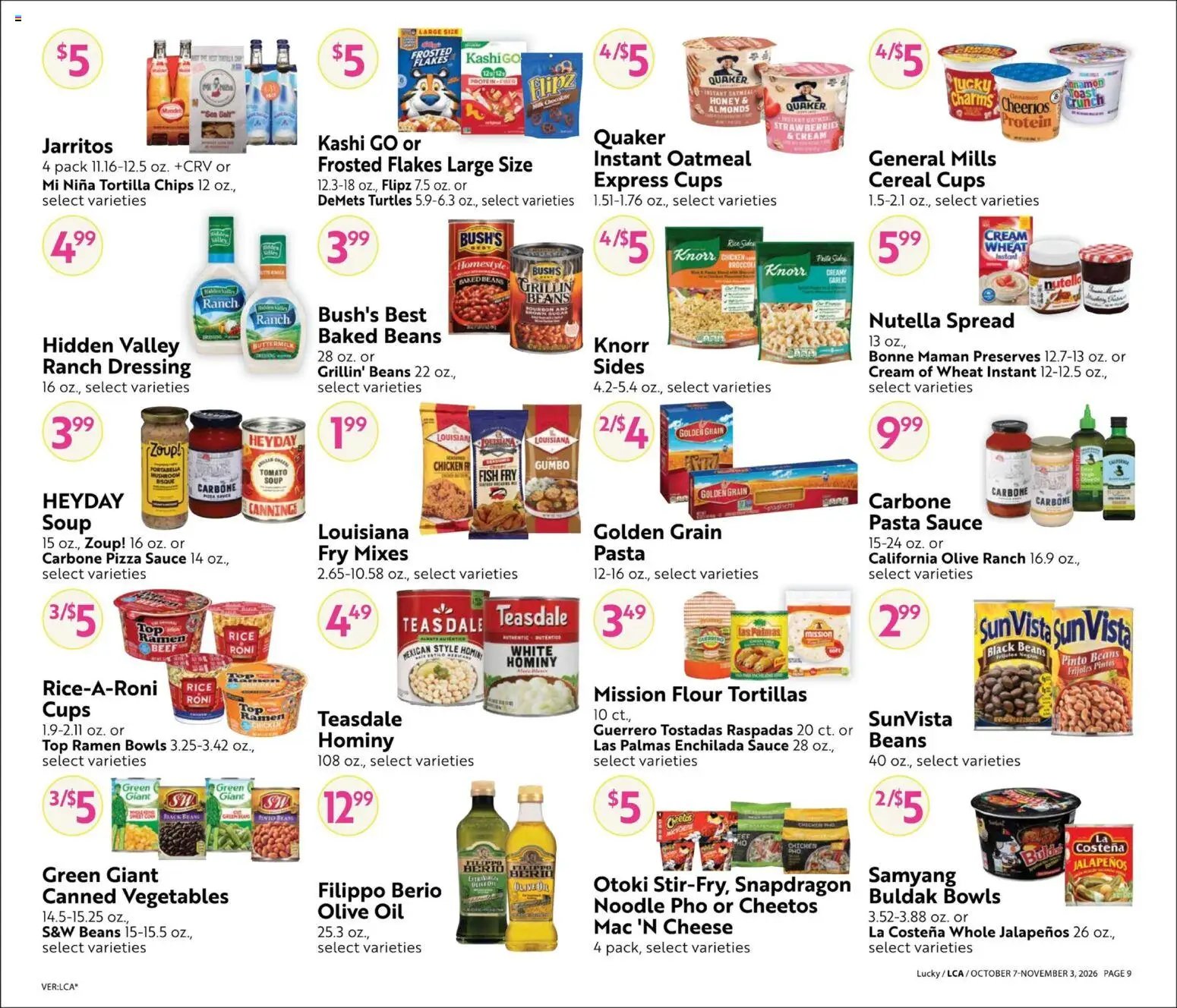 Lucky Supermarkets Big Book of Savings