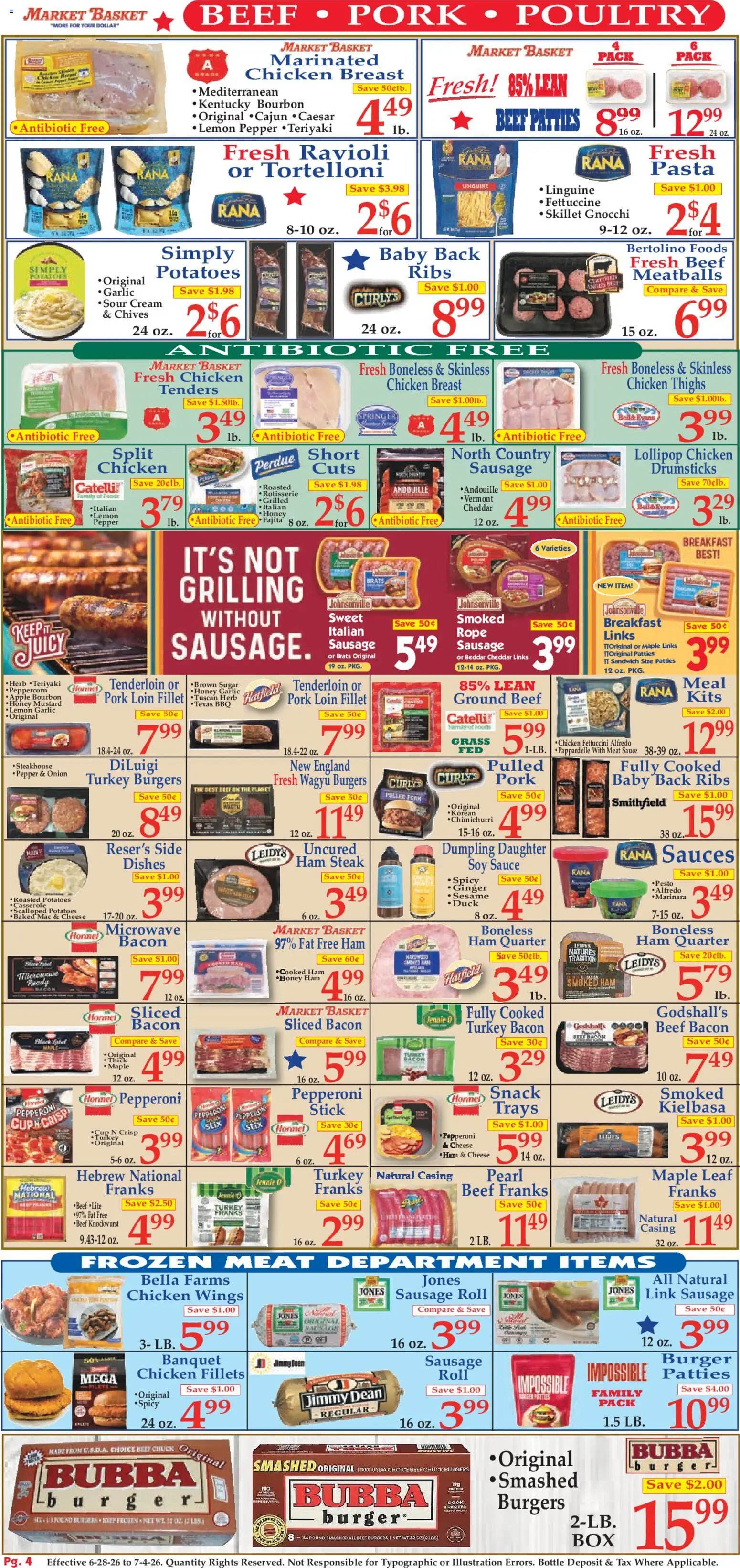 Market Basket Ad