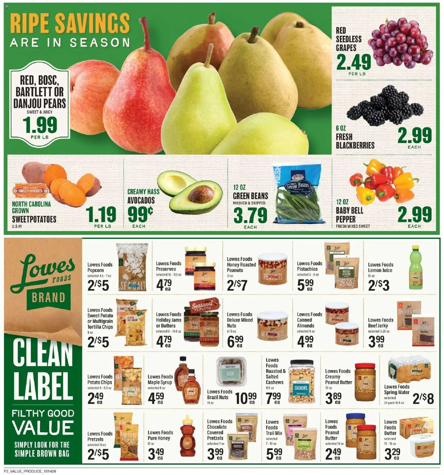 Lowes Foods - Weekly Ad