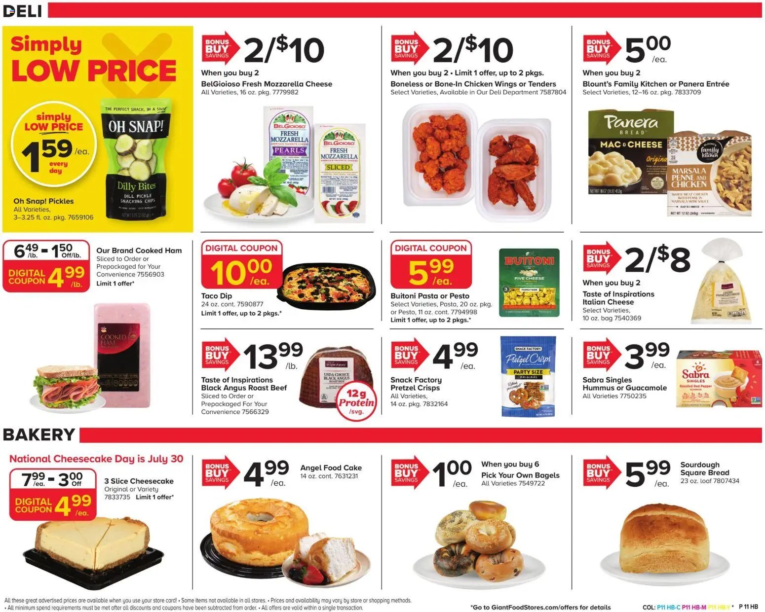 Giant Weekly Ad