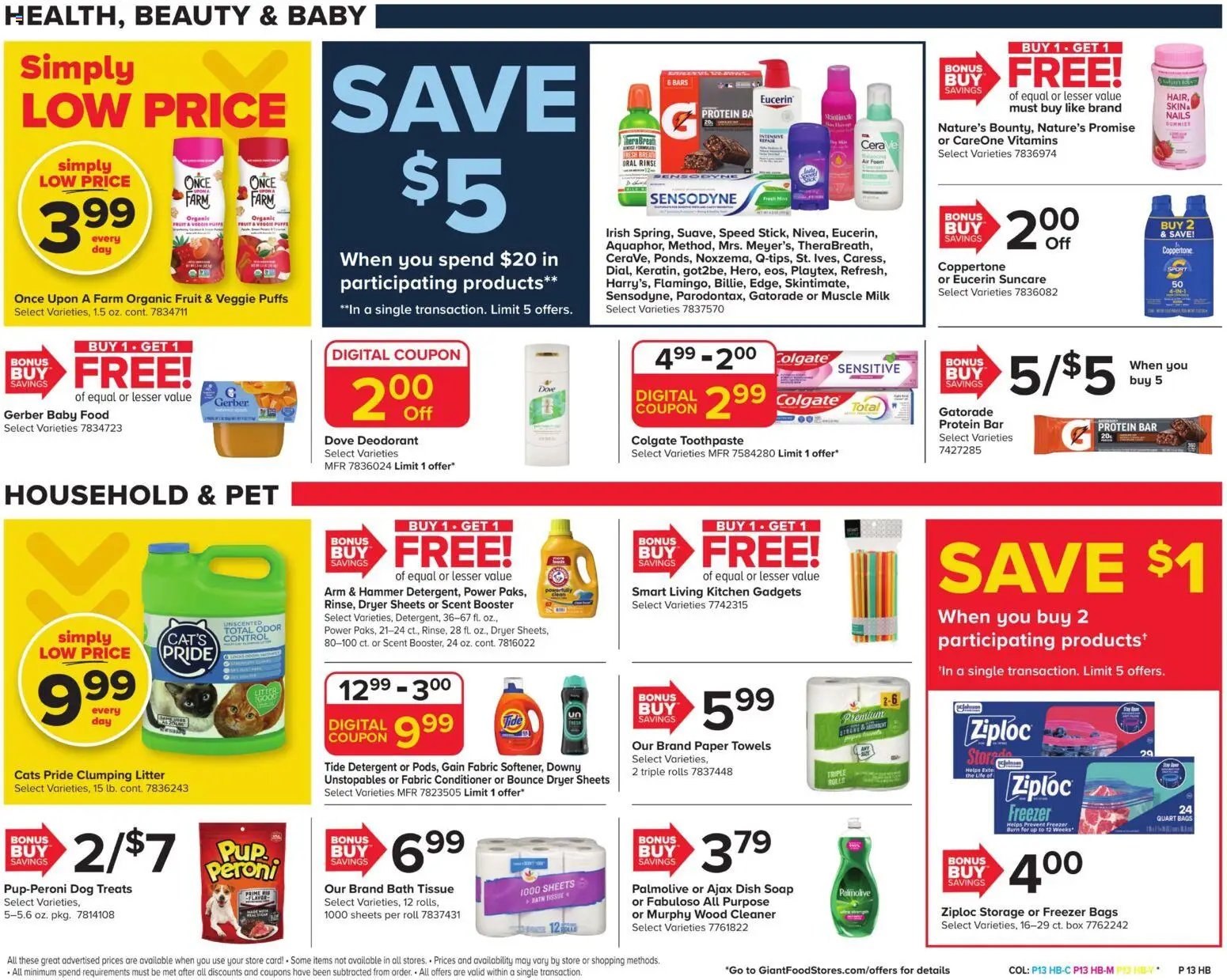 Giant Weekly Ad