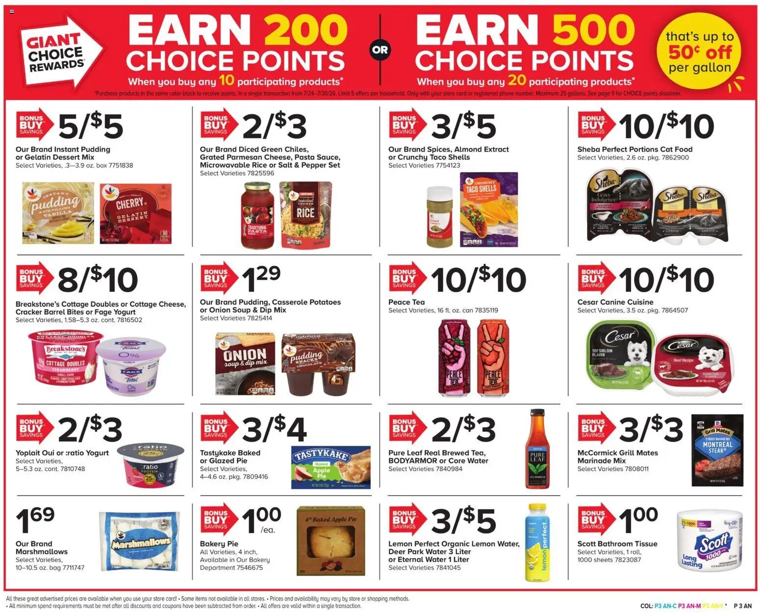 Giant Weekly Ad