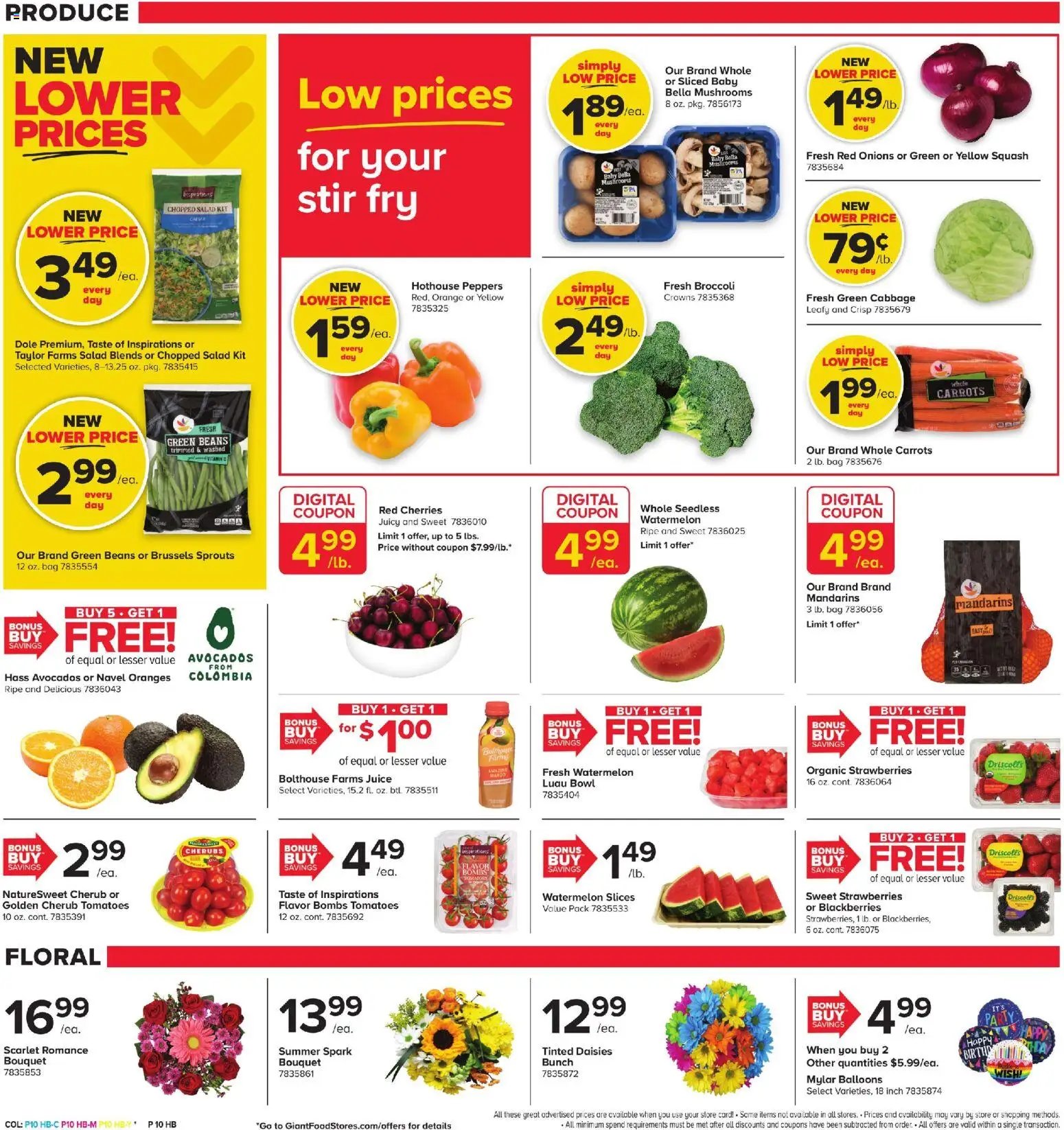Giant Weekly Ad
