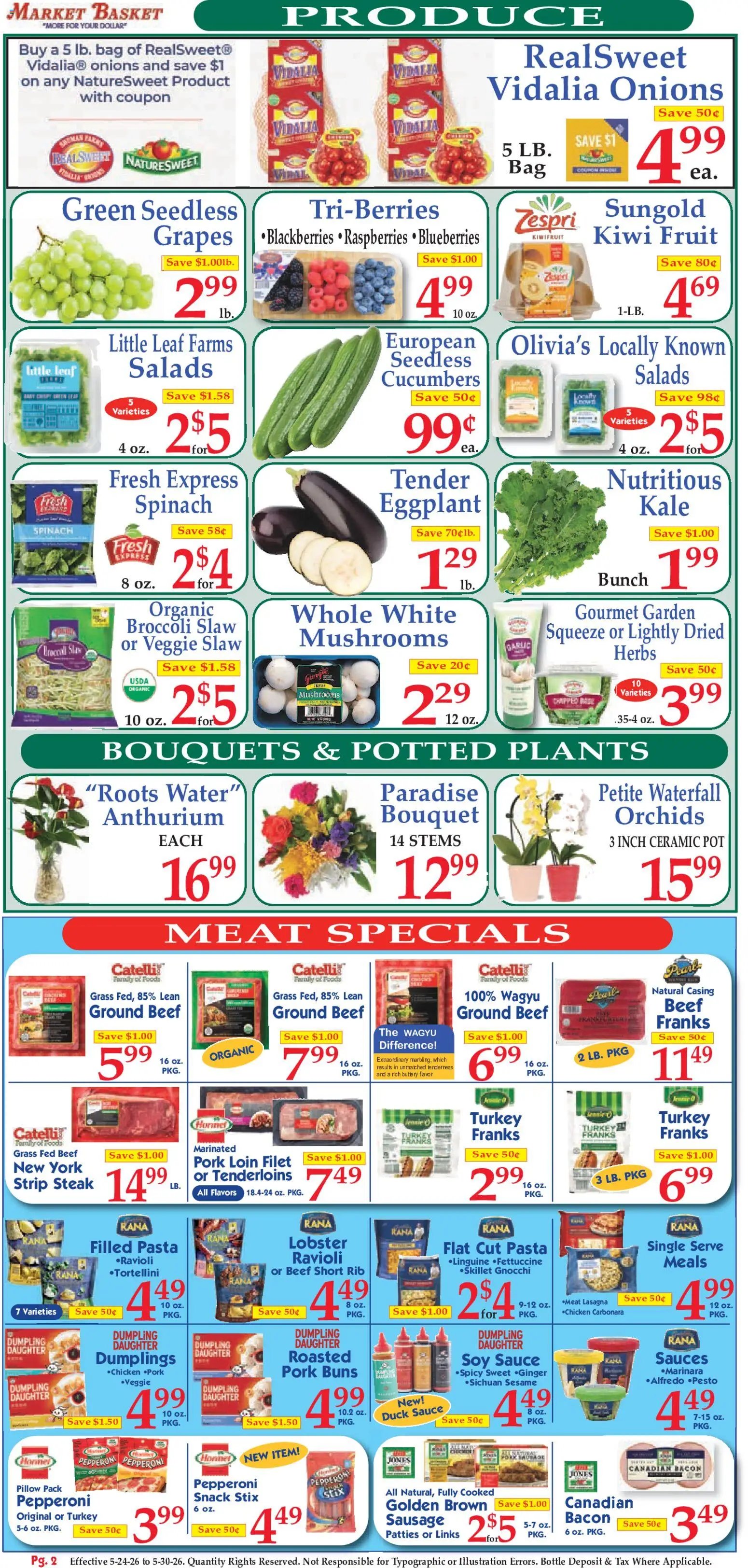 Market Basket Ad