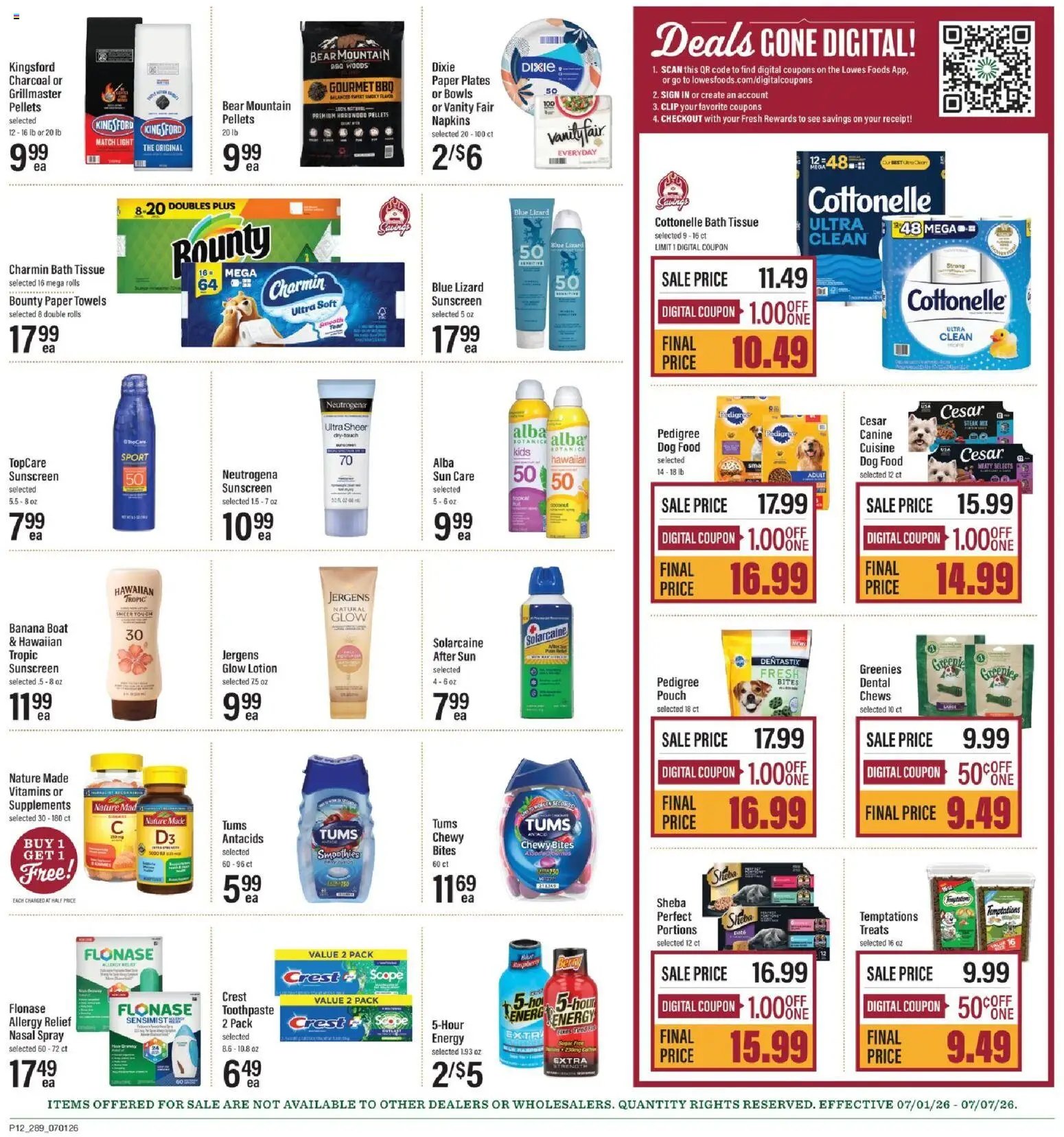 Lowes Foods Weekly Ad - GA