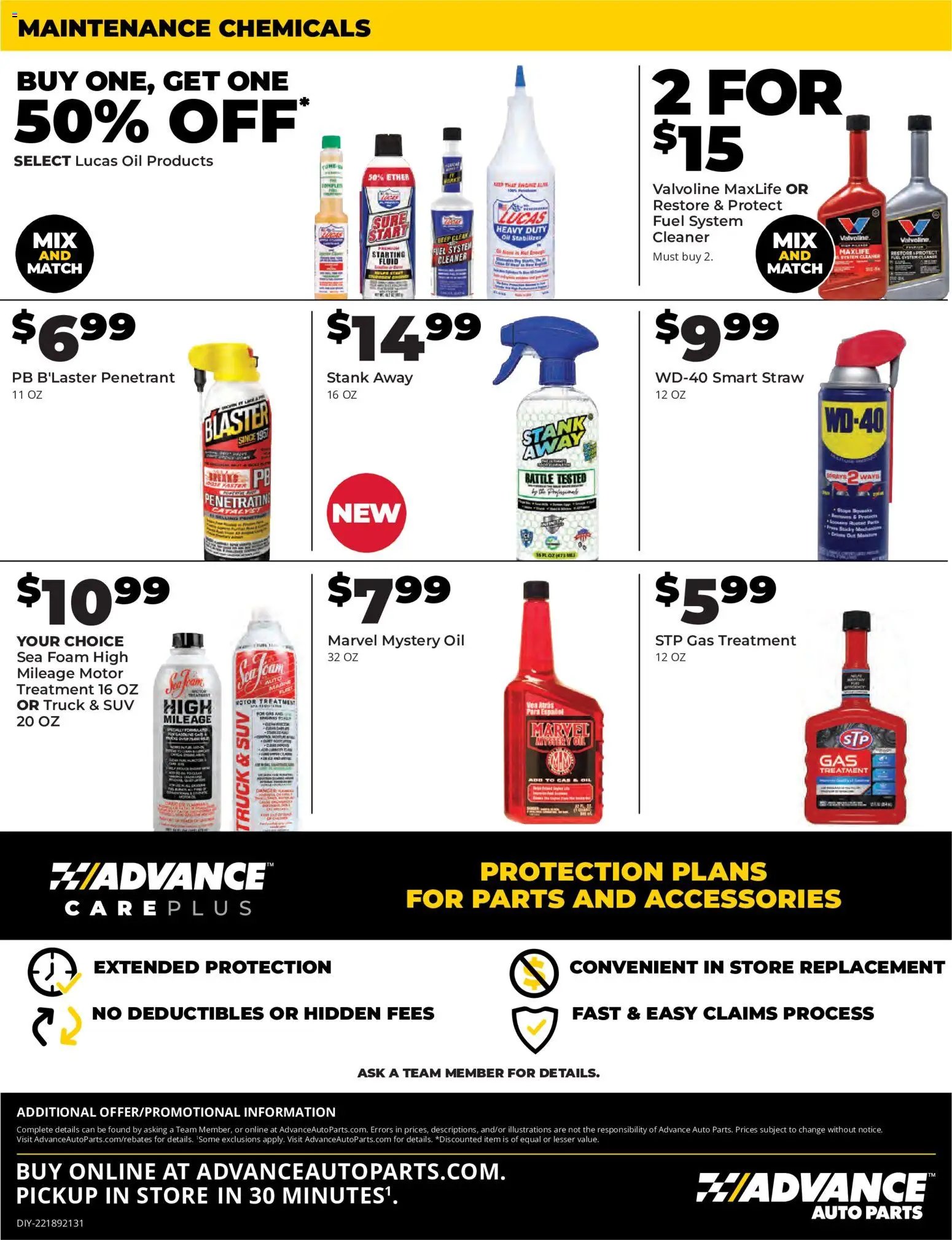 Advance Auto Parts Weekly Ad