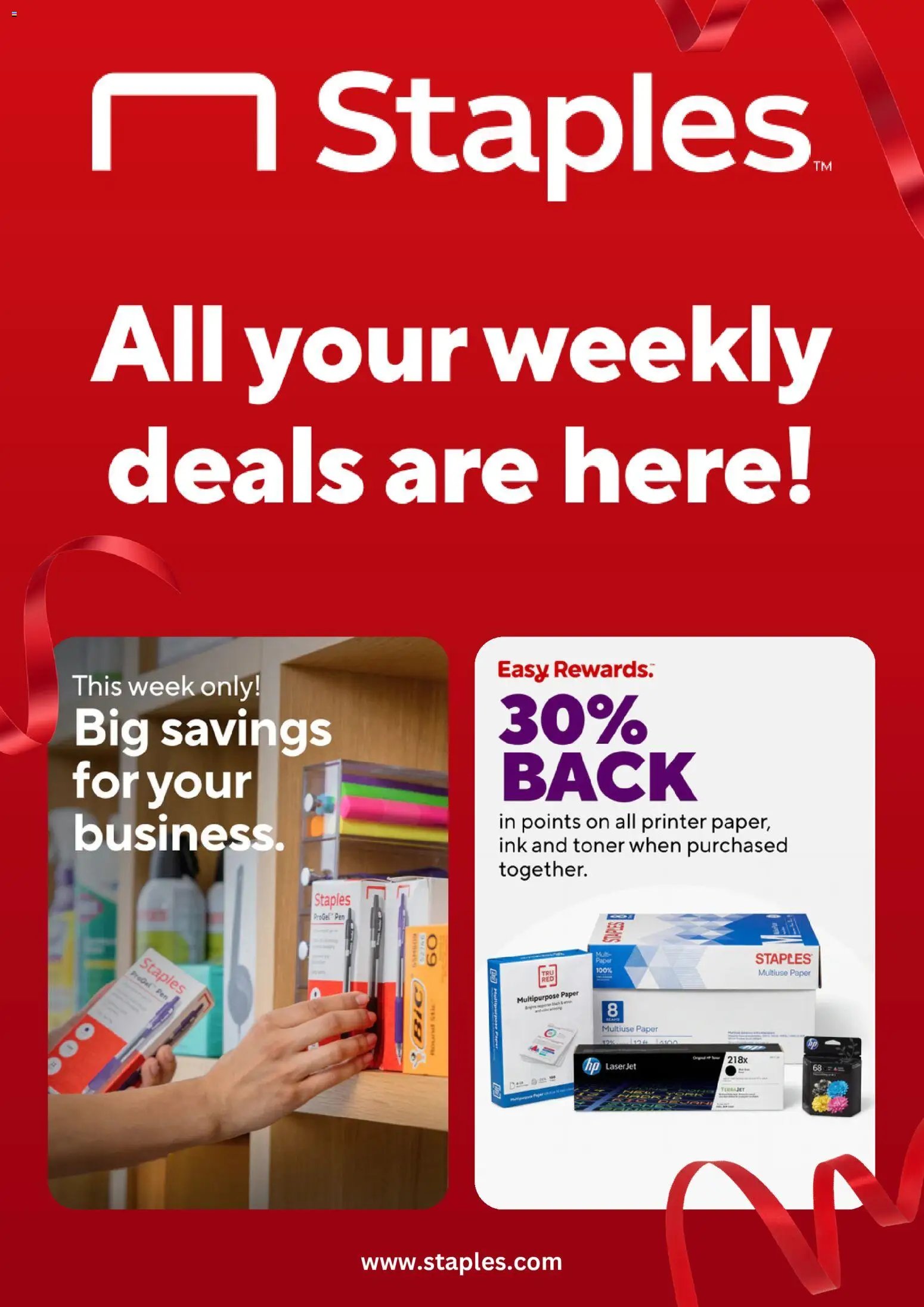 Staples Weekly Ad