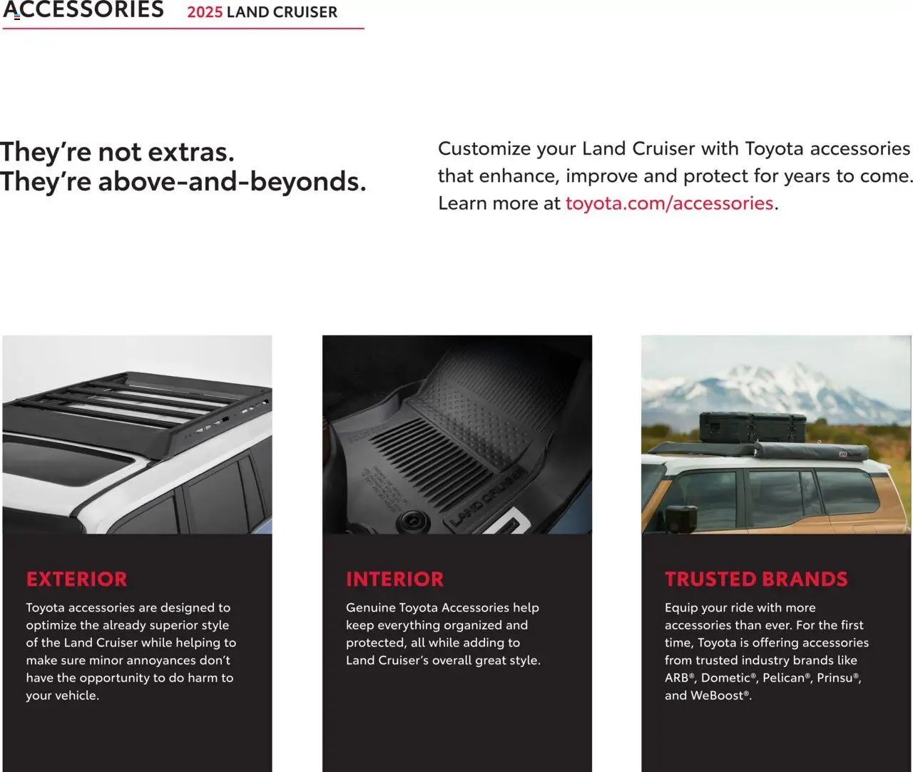 Toyota Land Cruiser Accessories