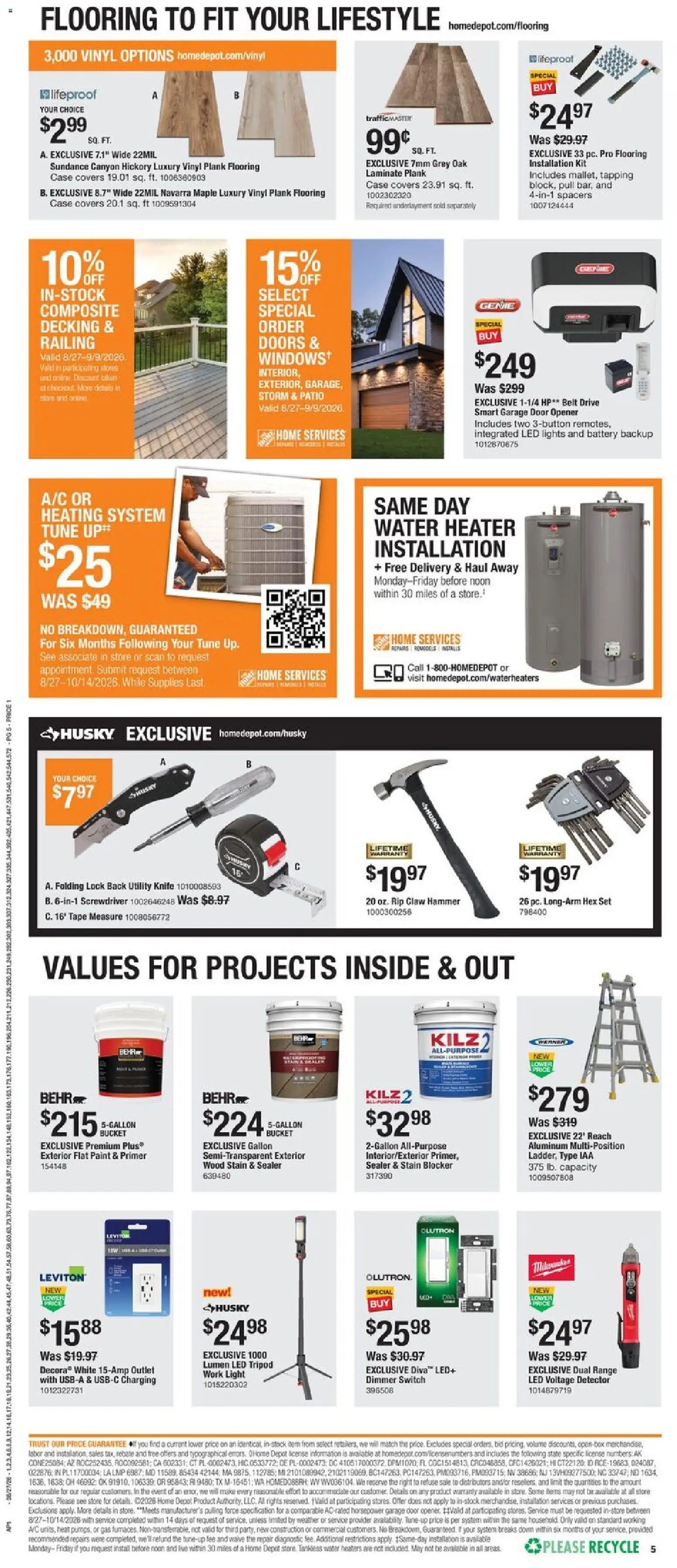 Home Depot Local Ad