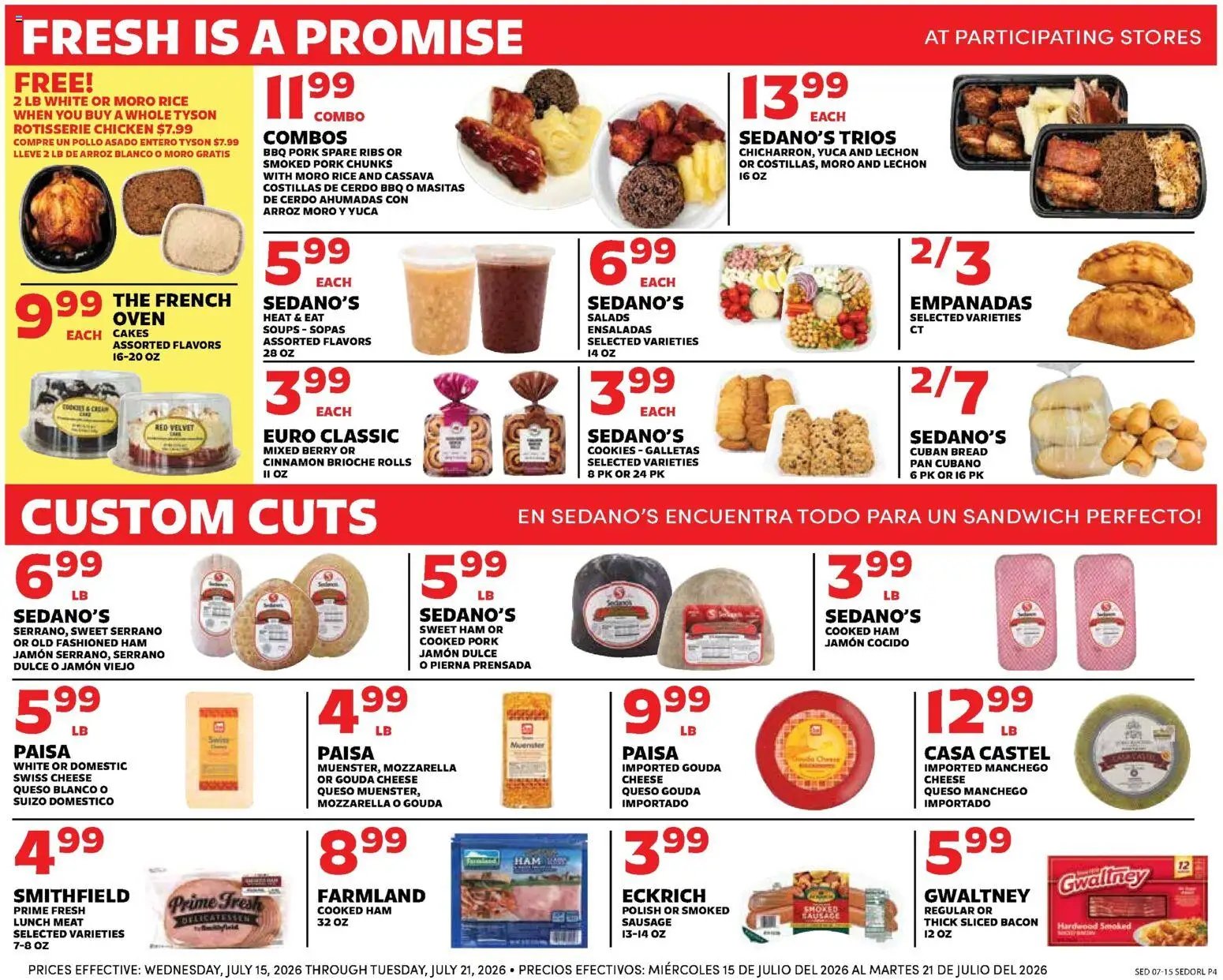 Sedano's Weekly Ad