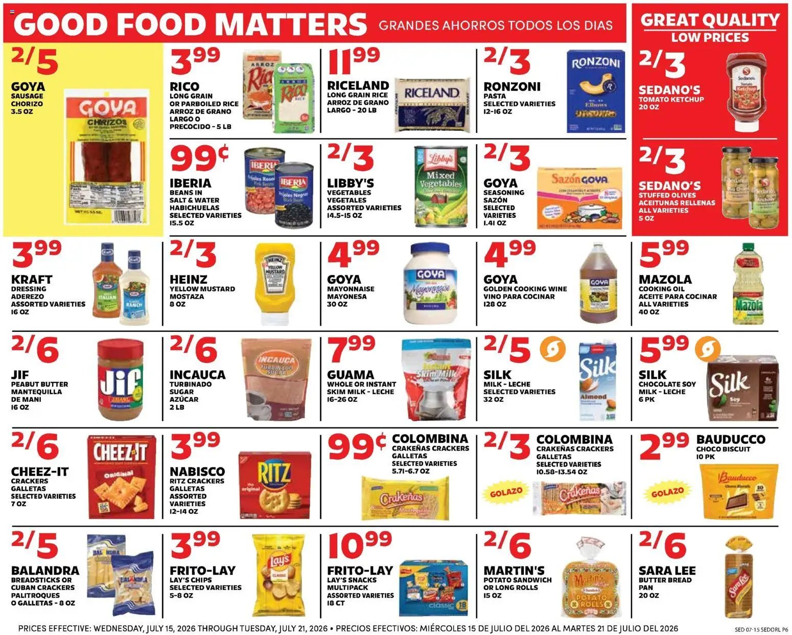 Sedano's Weekly Ad