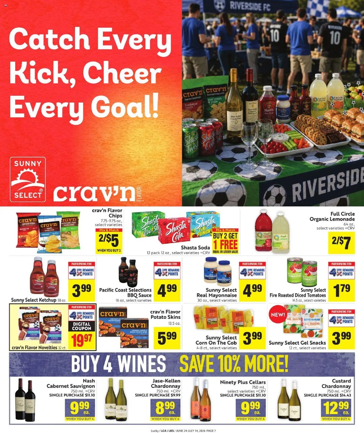 Lucky Supermarkets Online Savings Guide