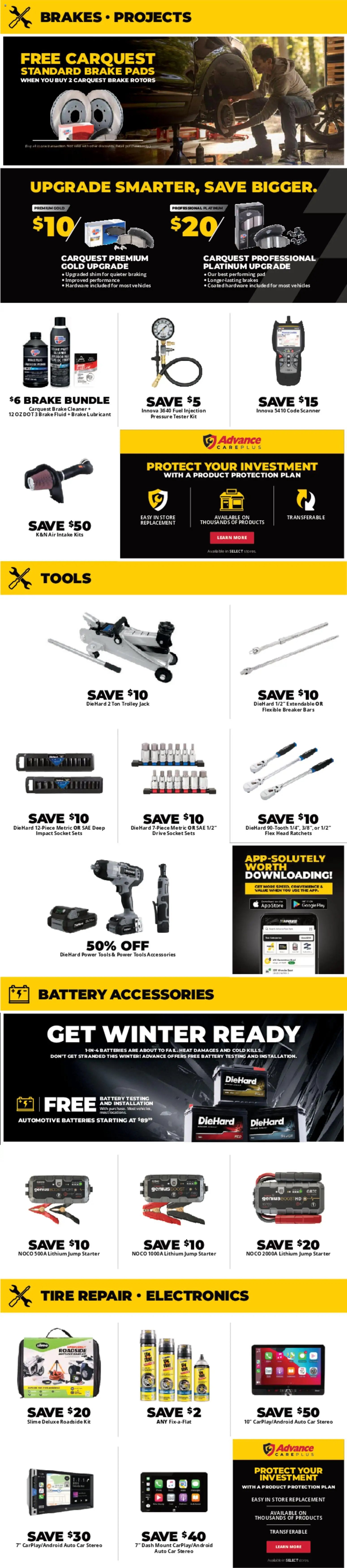 Advance Auto Parts Weekly Ad