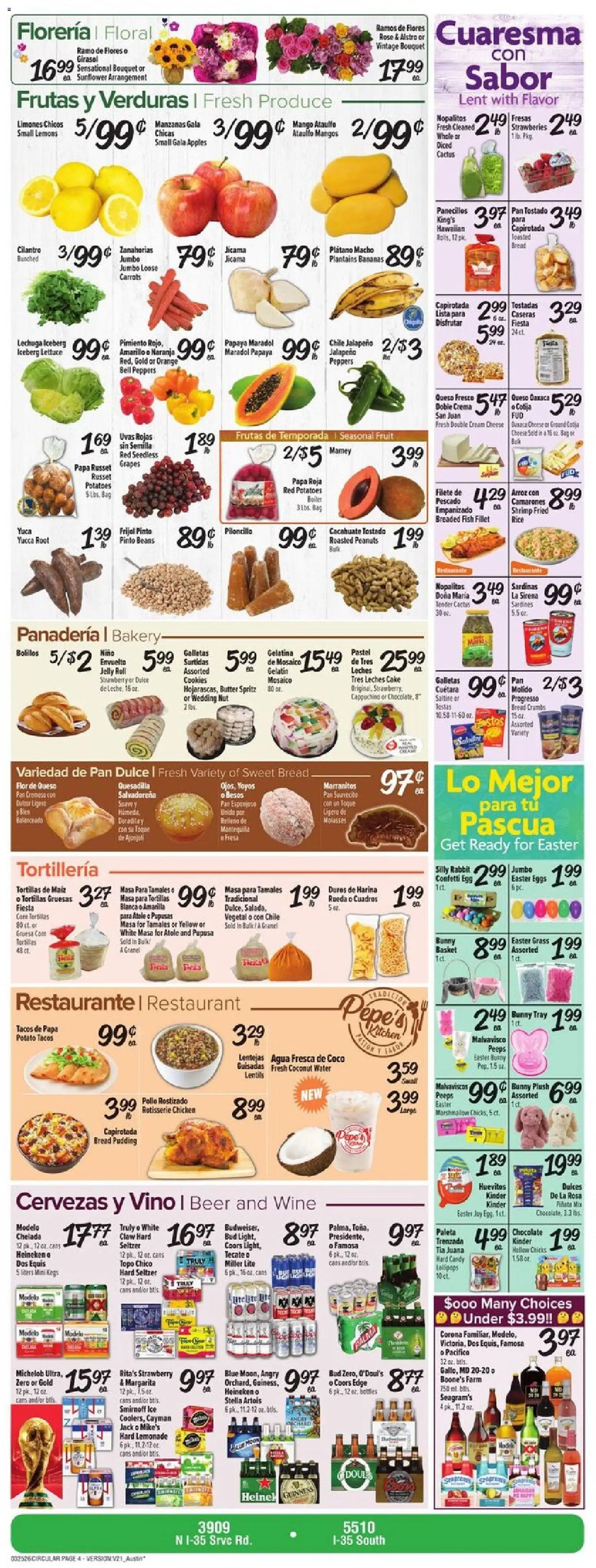 Fiesta Mart Weekly Ad