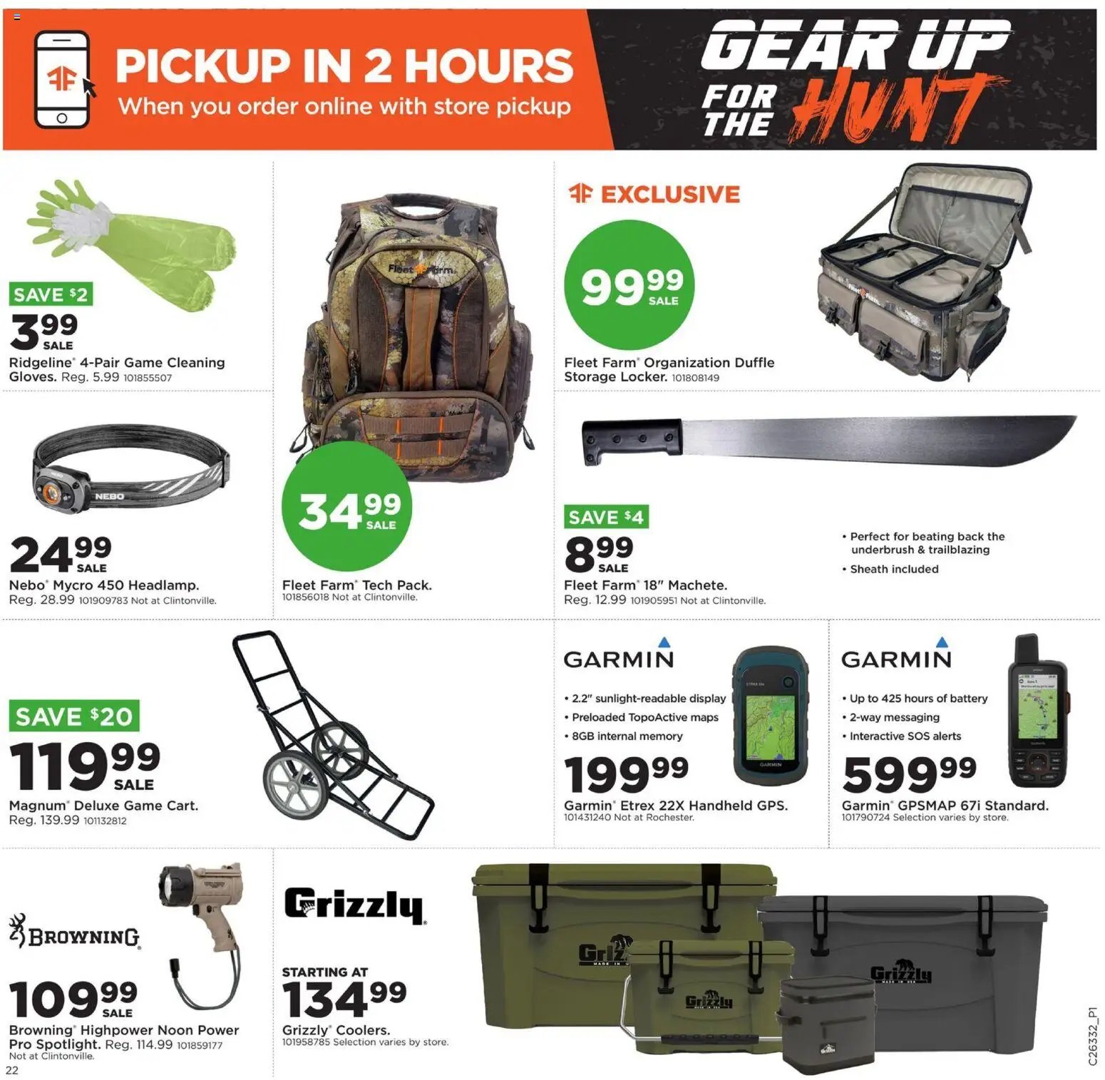 Mills Fleet Farm Ad