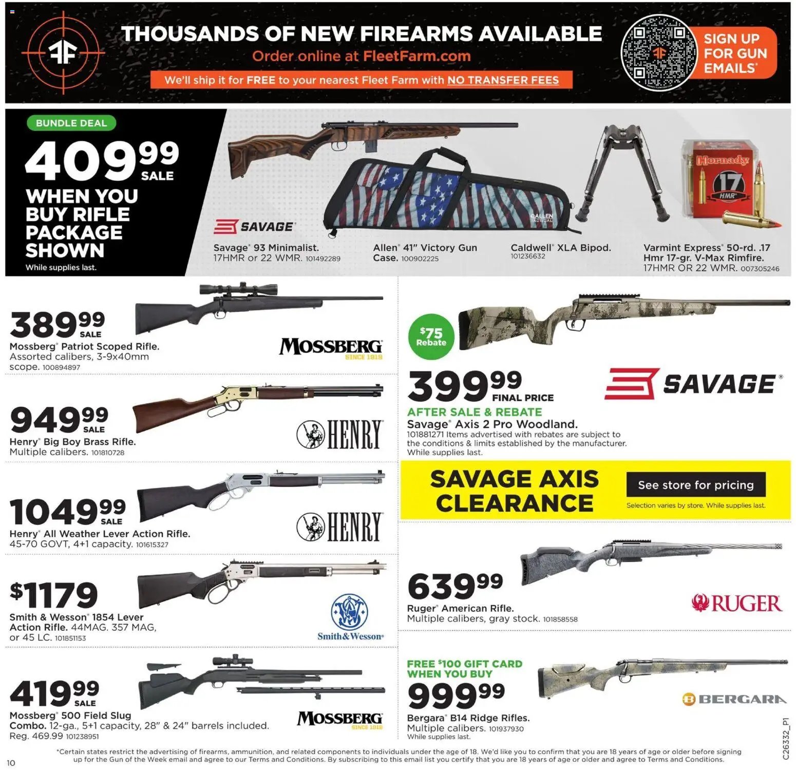 Mills Fleet Farm Ad