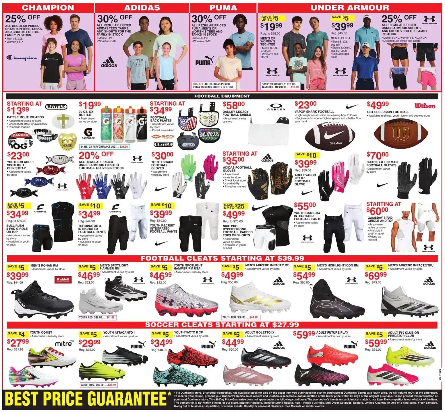 Dunham's Sports Weekly Ad