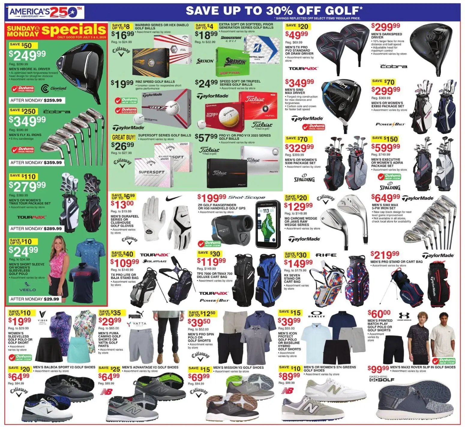 Dunham's Sports Weekly Ad